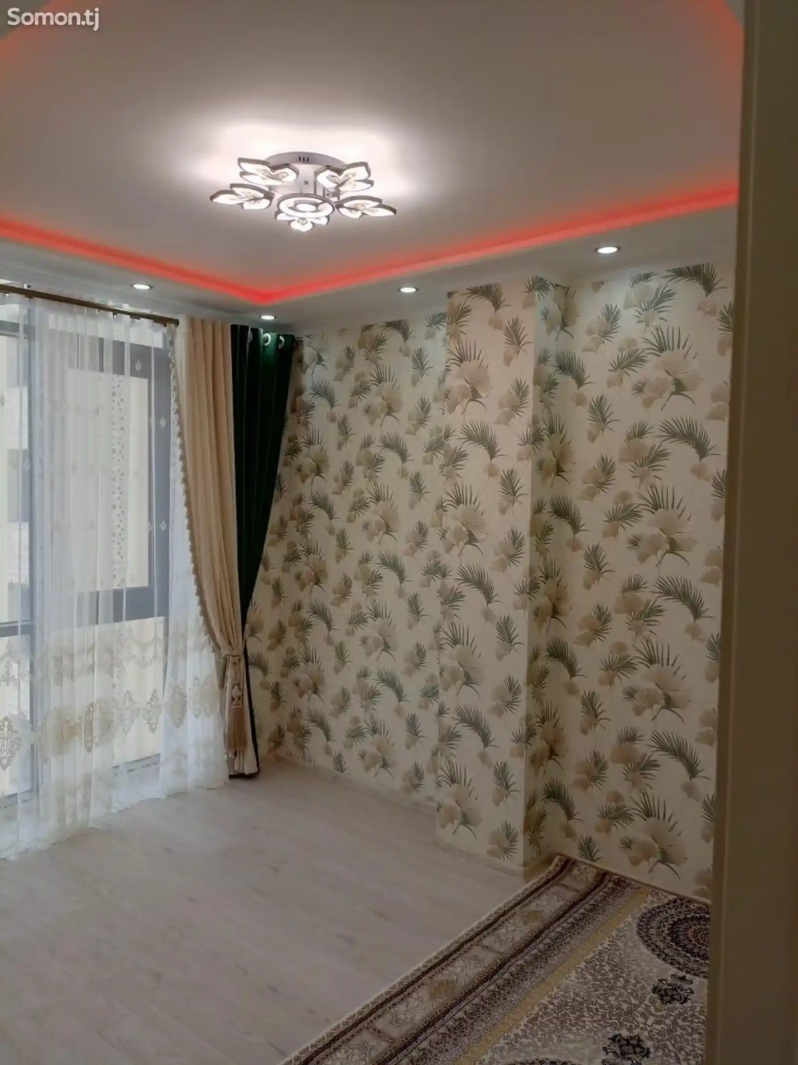 2-комн. квартира, 15 этаж, 60м², И.Сомонӣ-2