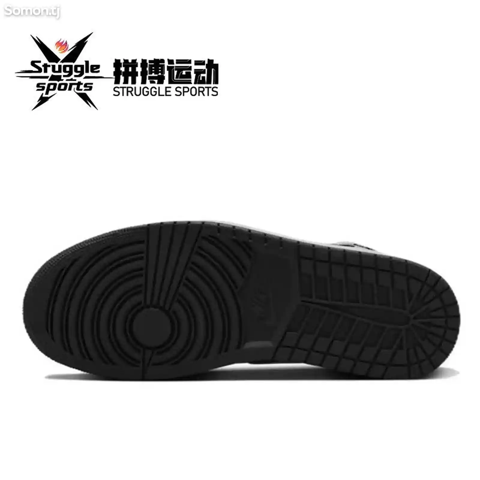 Кроссовки Nike Air Jordan 1 High Og Black White на заказ-2