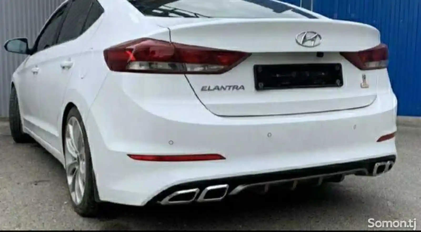 Диффузор от Hyundai Elantra 2017-2018