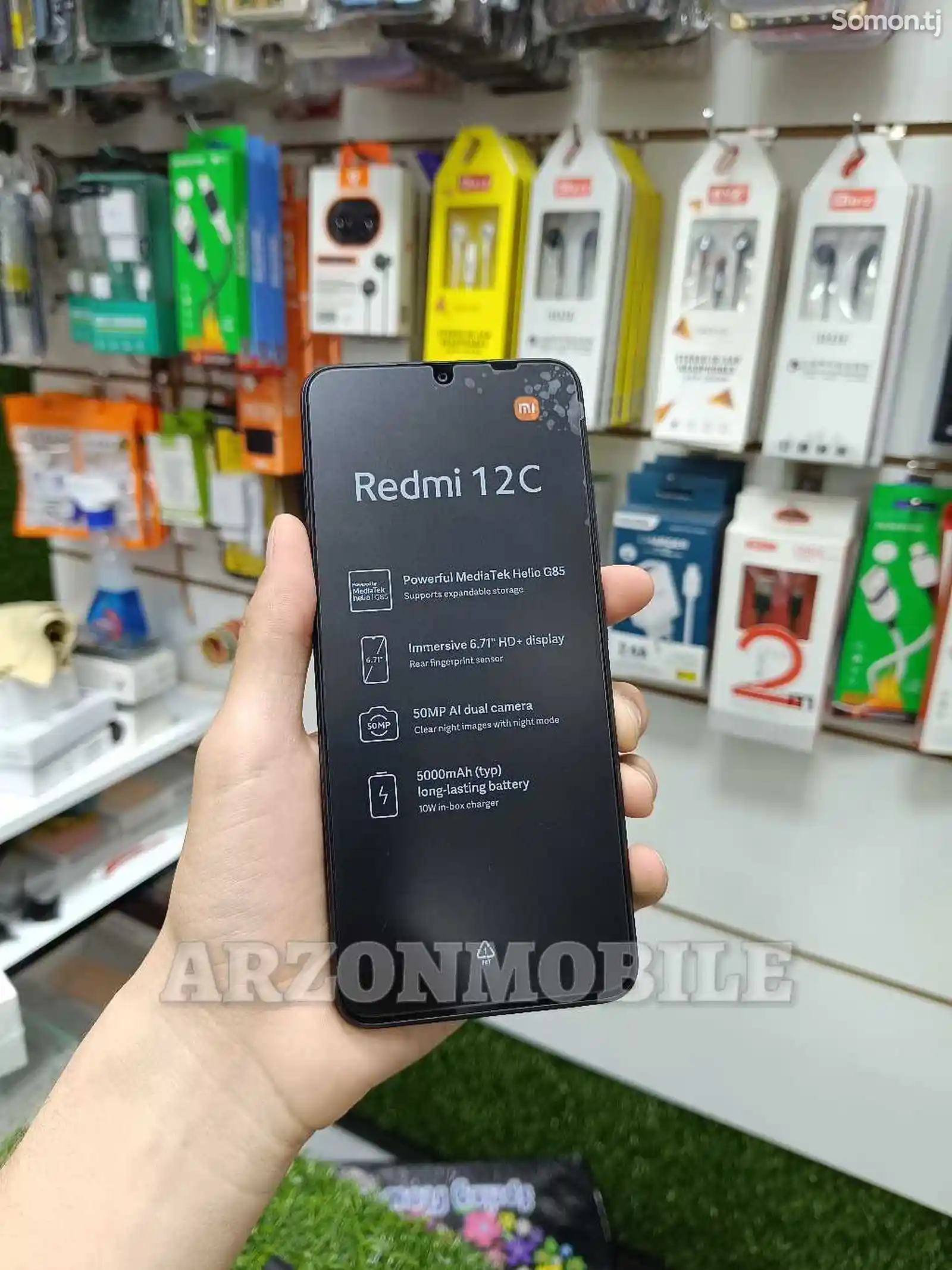 Xiaomi Redmi 12C 64Gb Black 2023-1