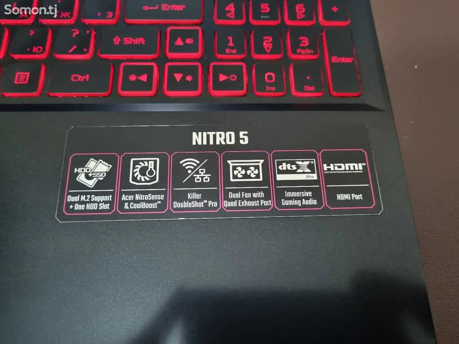 Ноутбук Acer Nitro 5 i5-10400h RTX-3050 144hz-6