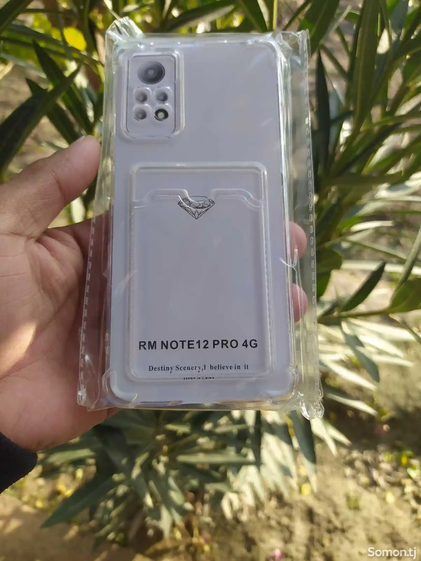 Прозрачный чехол RM Note 12 Pro 4G-1