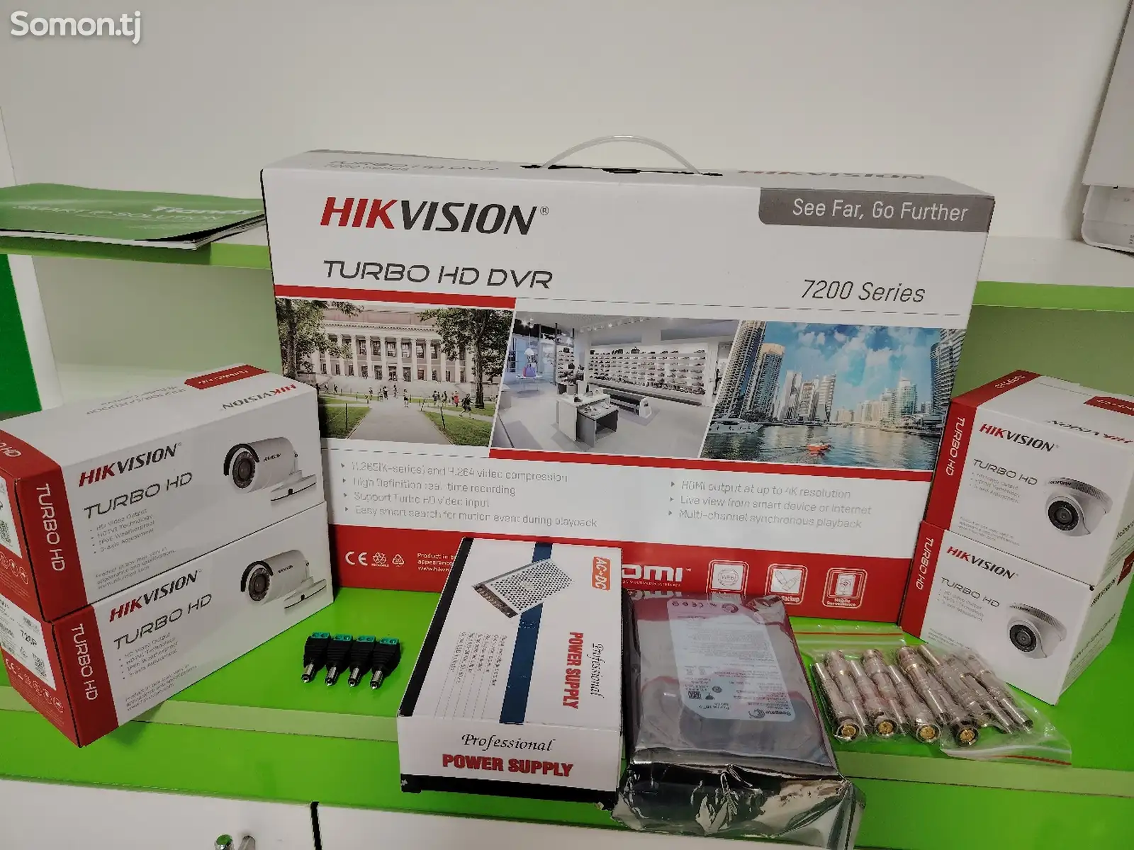 Комплект камераҳои назорати Hikvision-1