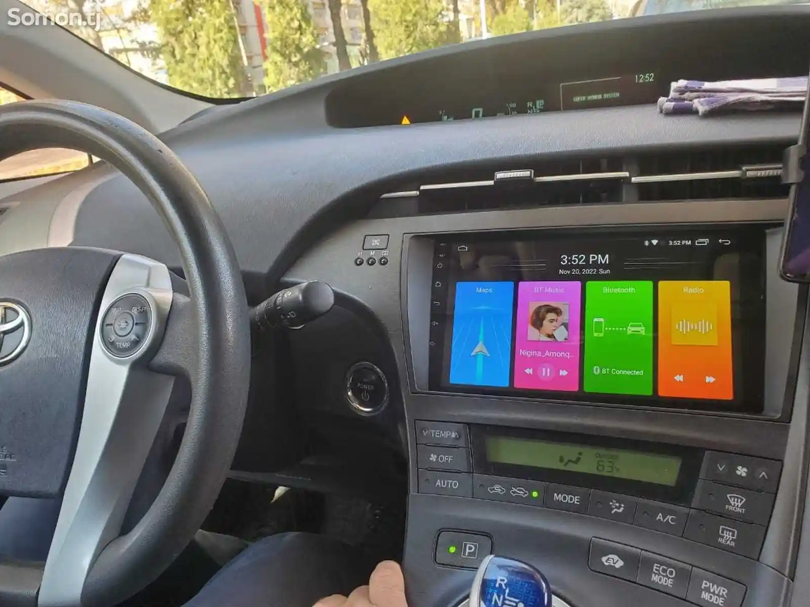 Магнитола Android для Toyota Prius 2009-2015-2