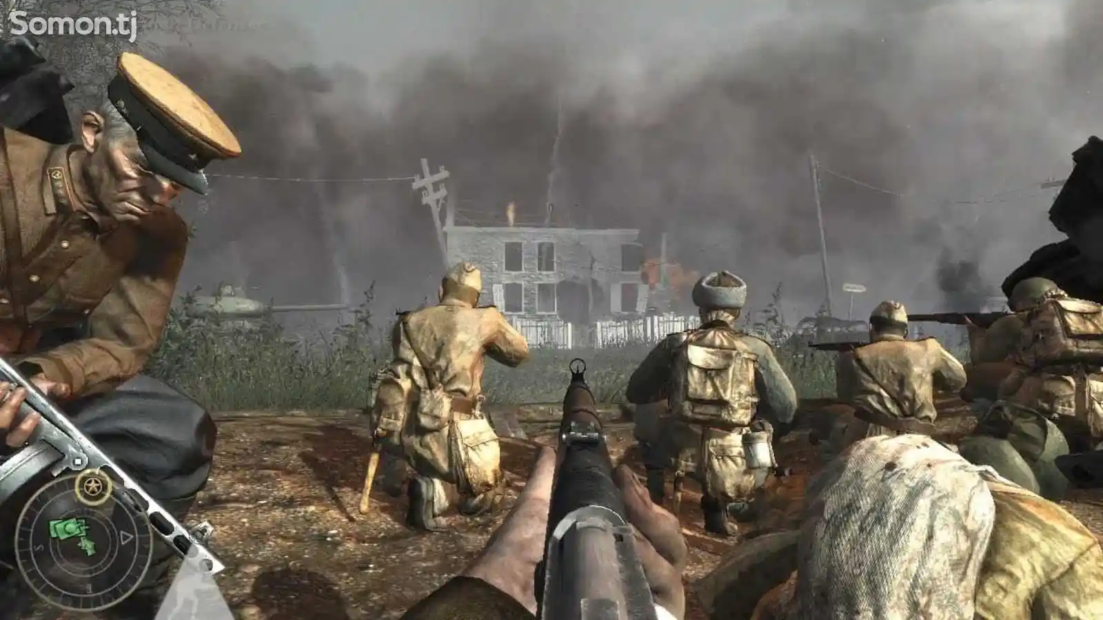 Игра Call of Duty 2 для компьютера-пк-pc-3