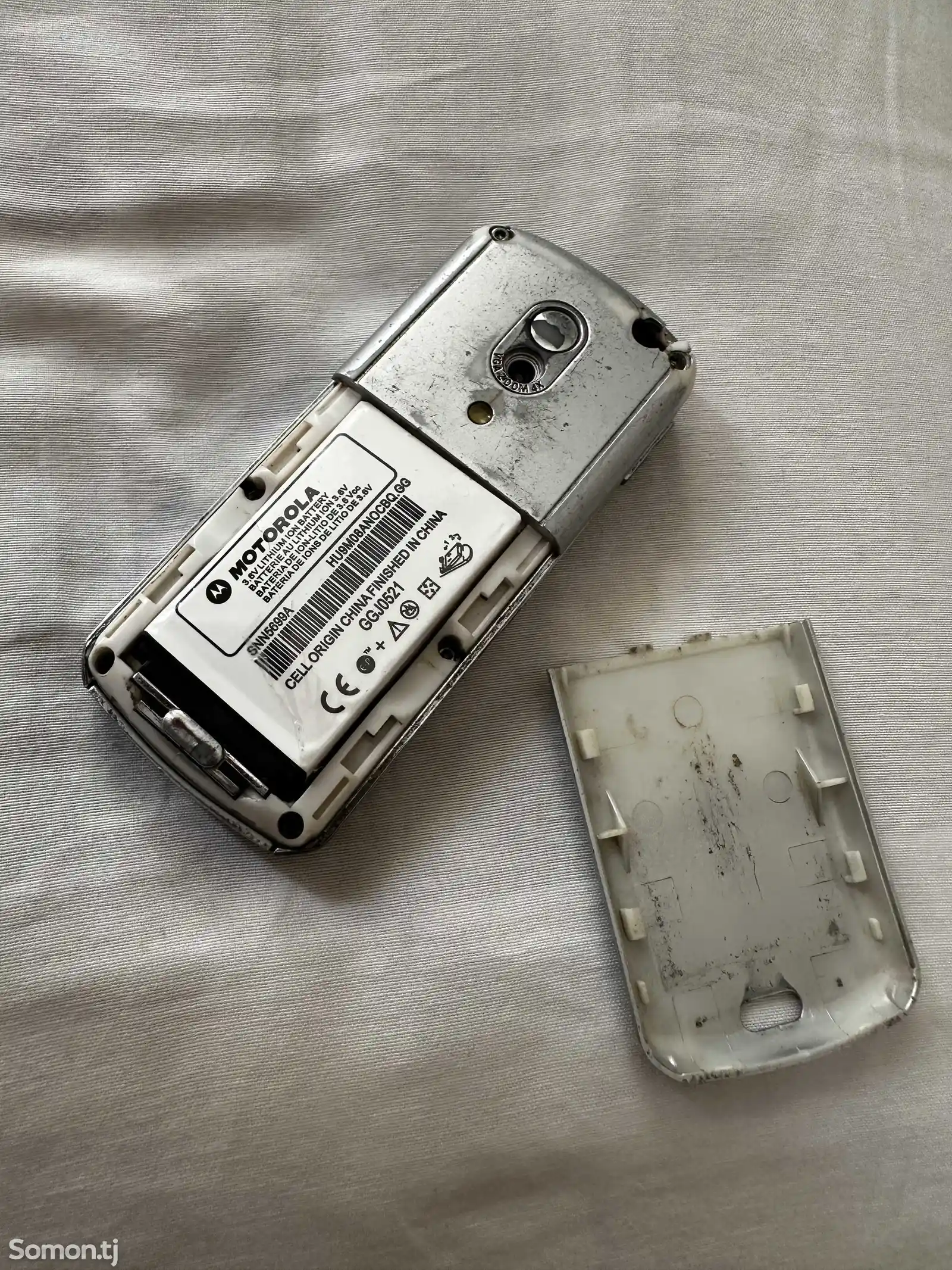 Motorola E398 Silver-7