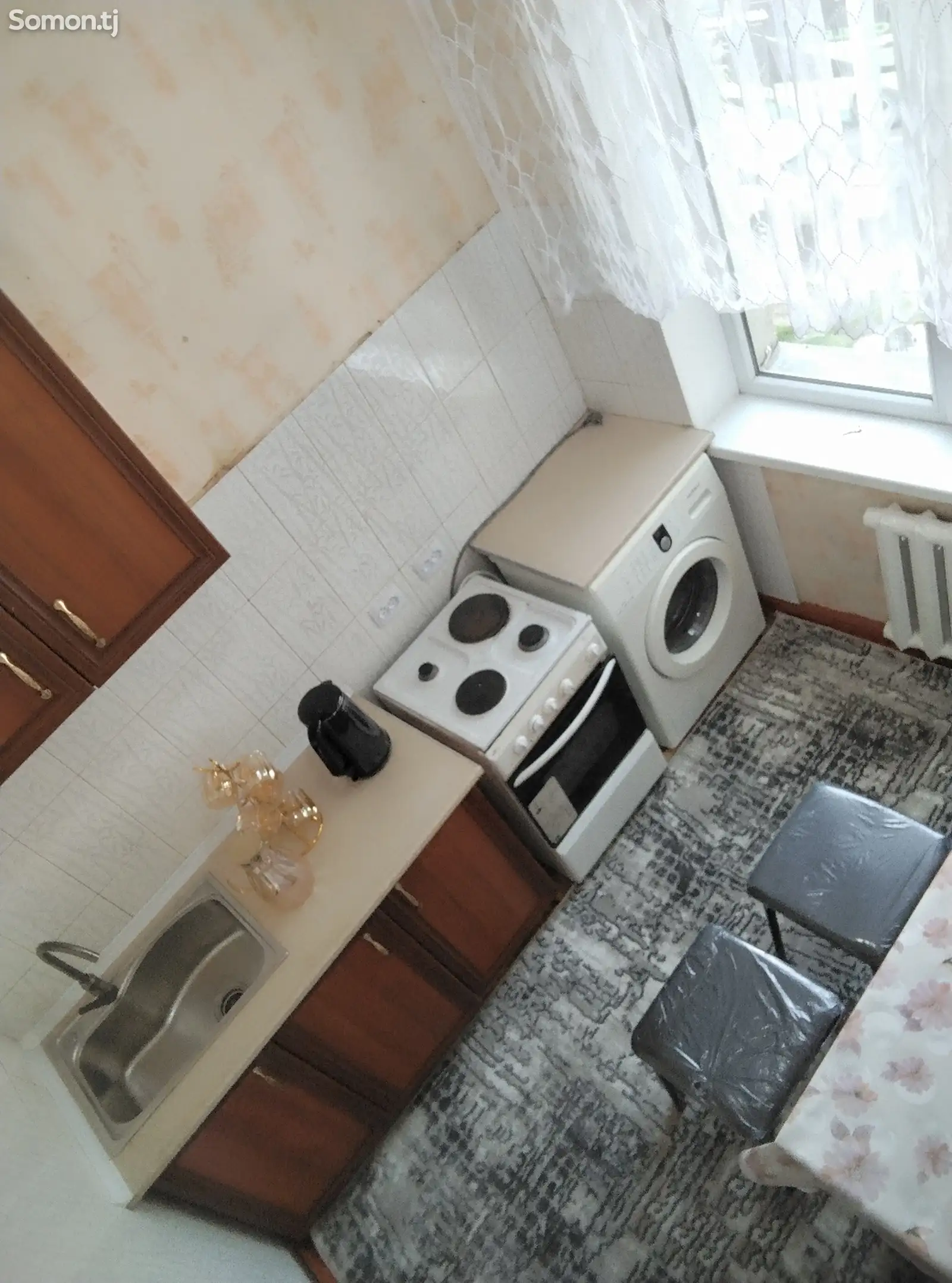 1-комн. квартира, 3 этаж, 30 м², Исмоили Сомони-1