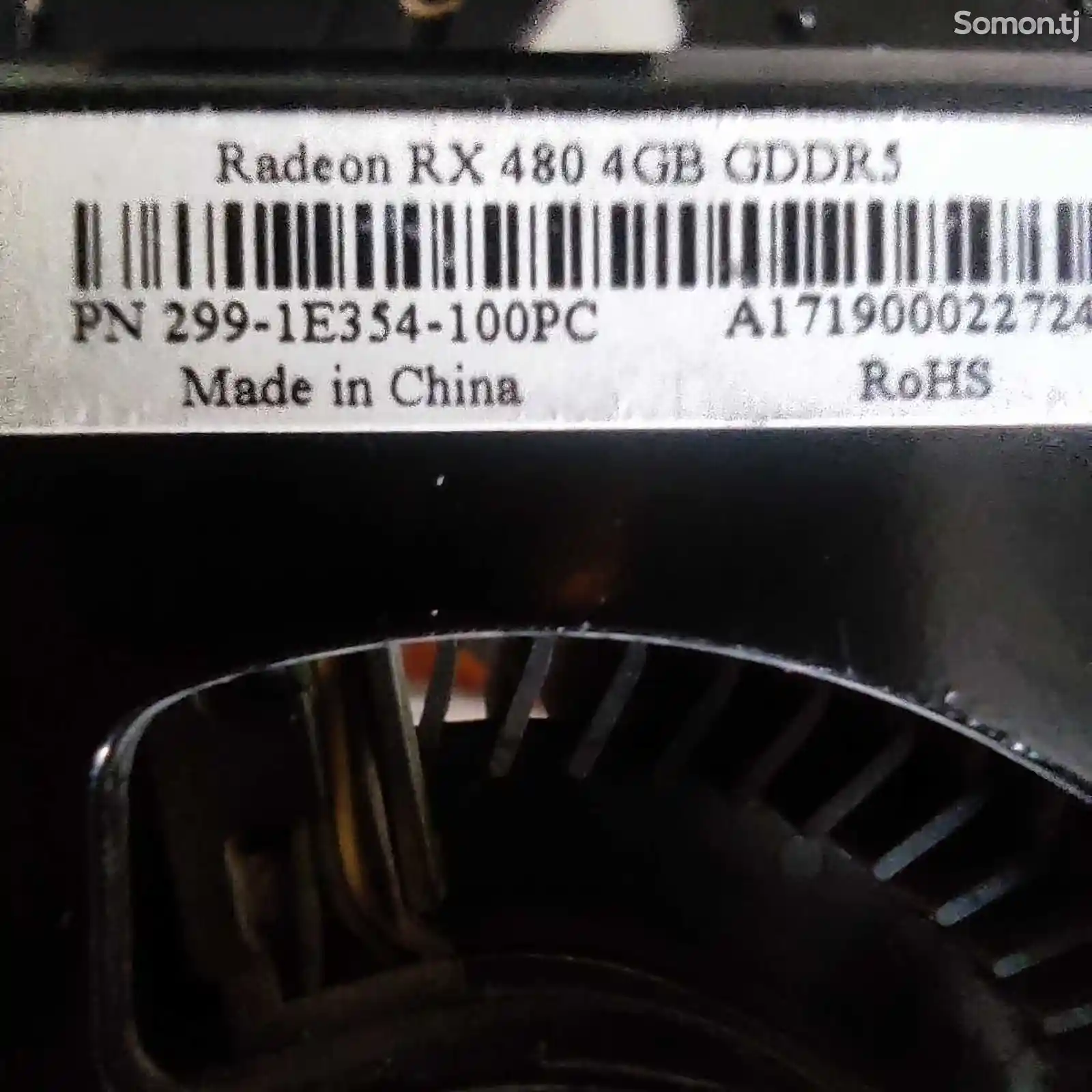 Видеокарта Radeon RX 480 4gb-2