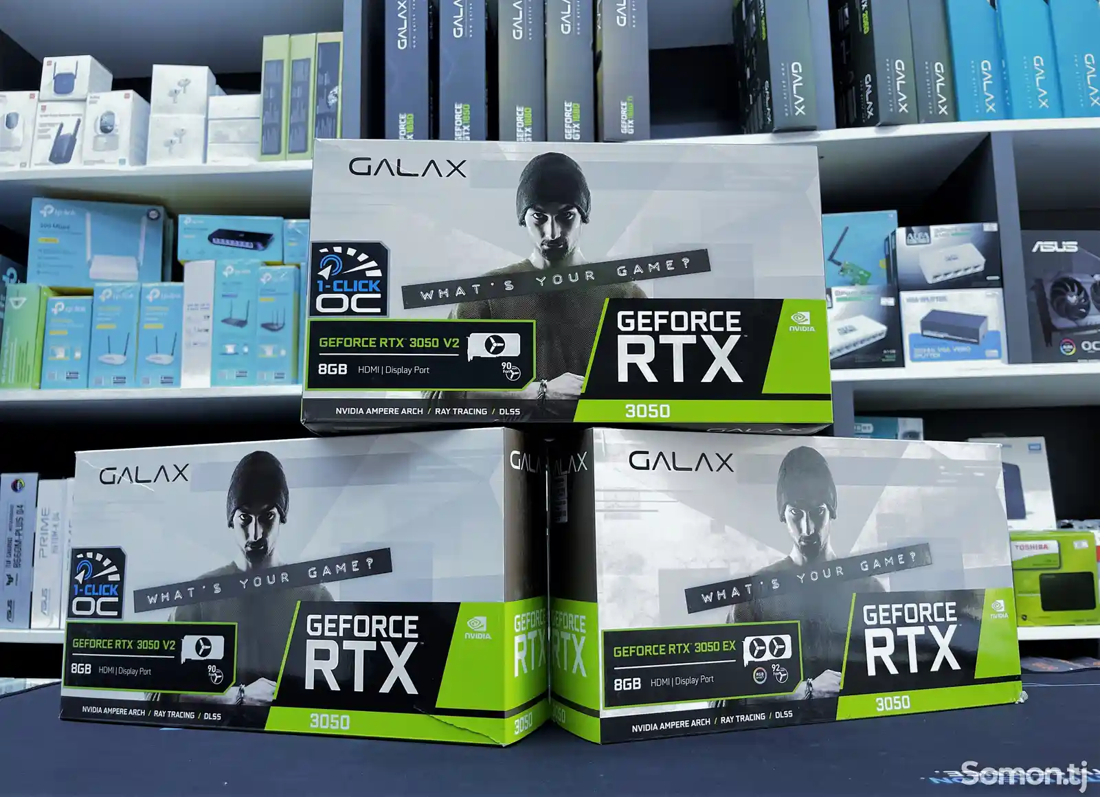 Видеокарта Galaxy GeForce RTX 3050 8GB-1