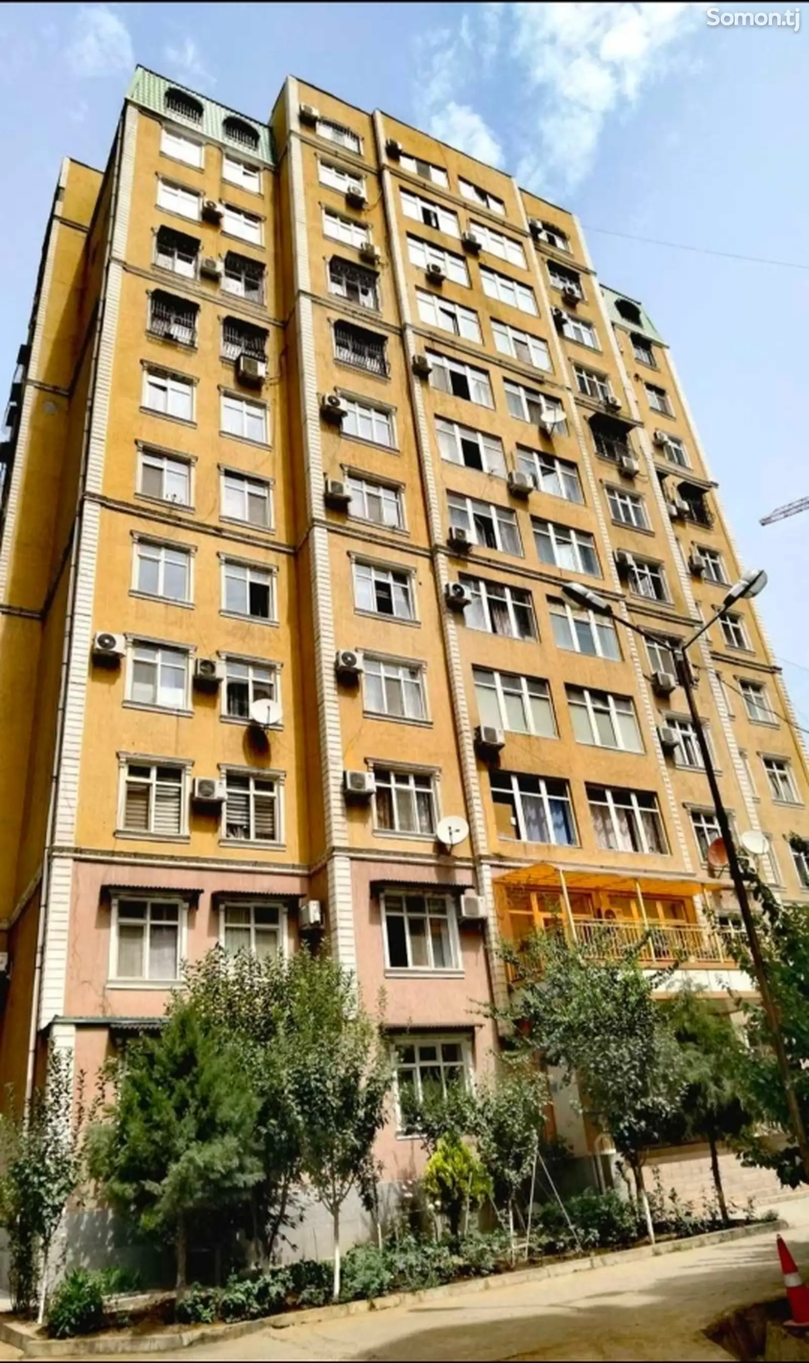 2-комн. квартира, 9 этаж, 63м², И.Сомони-1