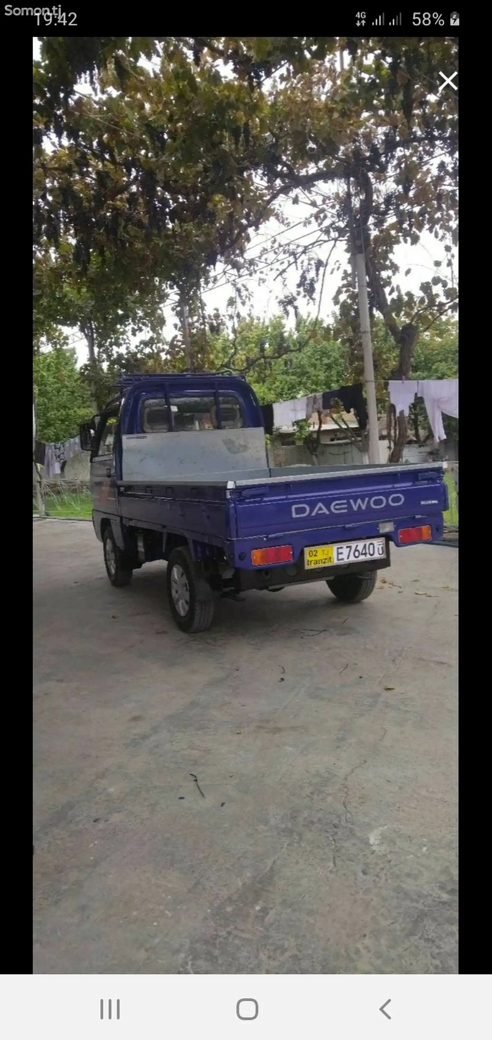 Бортовой автомобиль Daewoo Labo, 2005-6