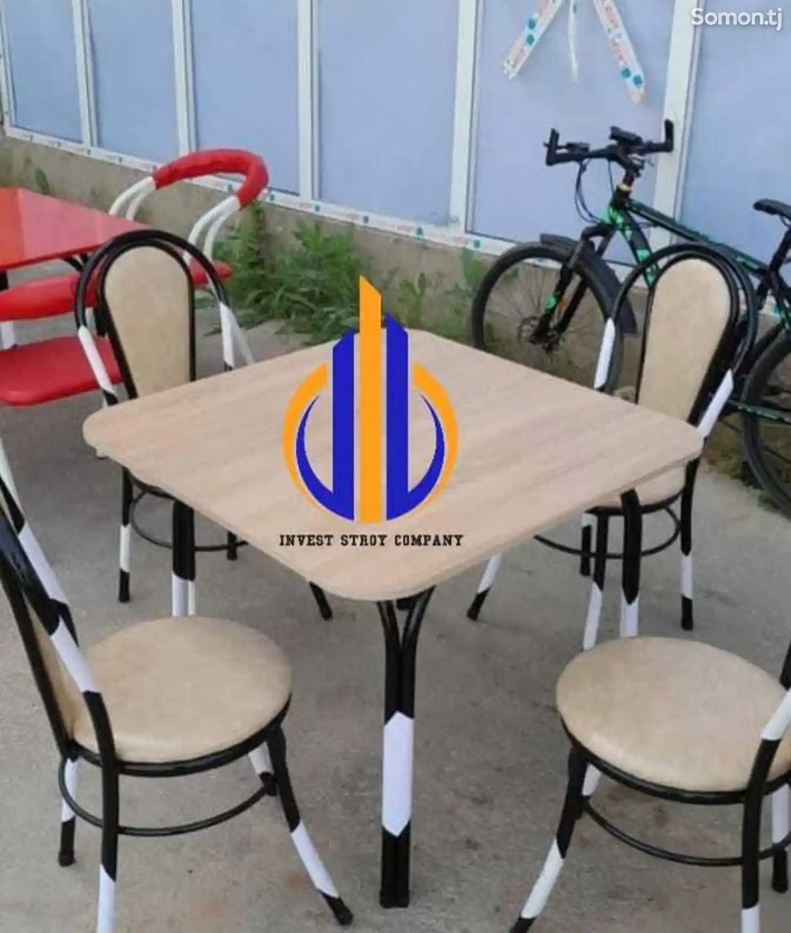 Дачный набор стол со стульями на заках-3
