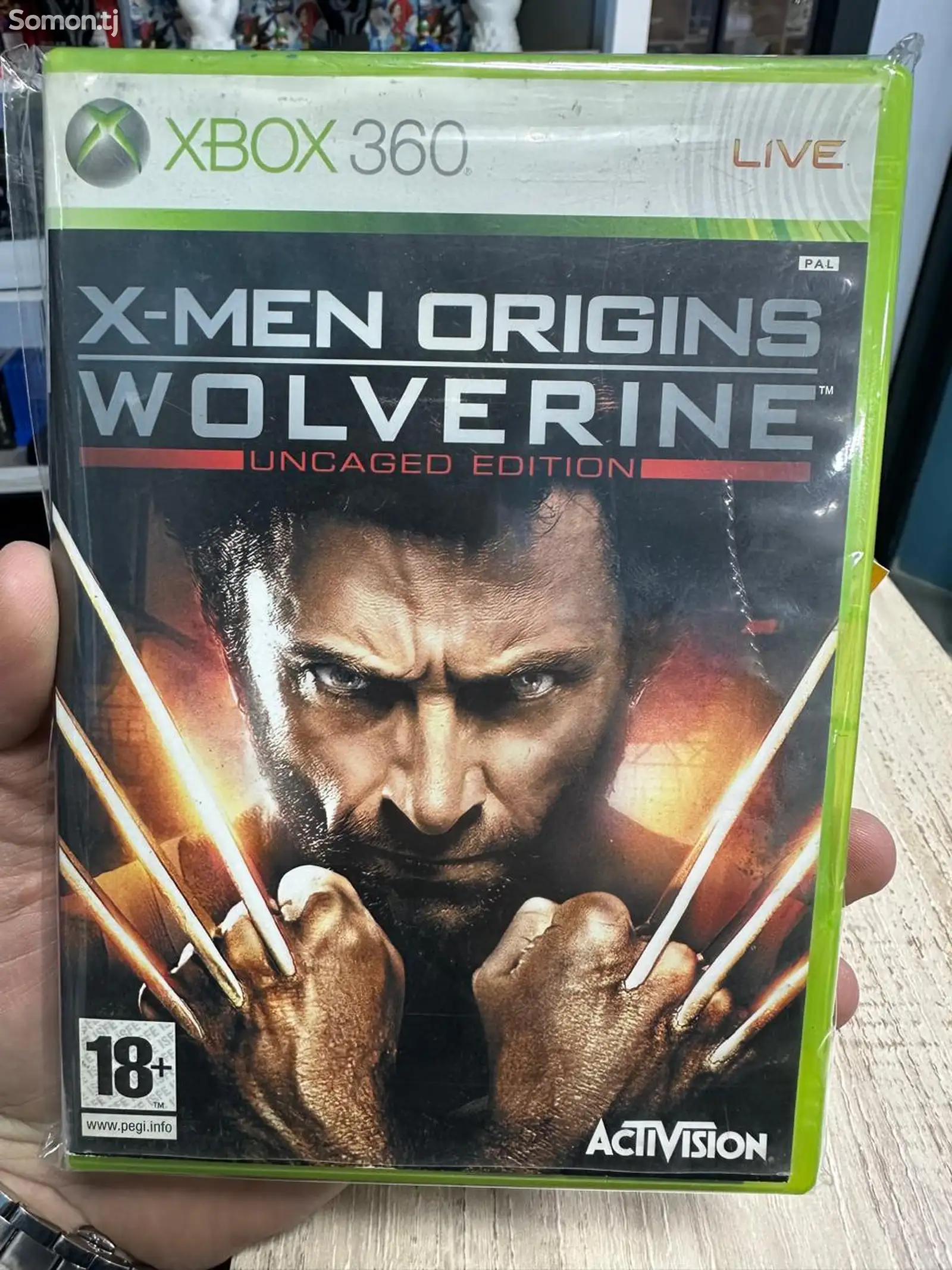 Игра X Men Origins Wolverine для Xbox