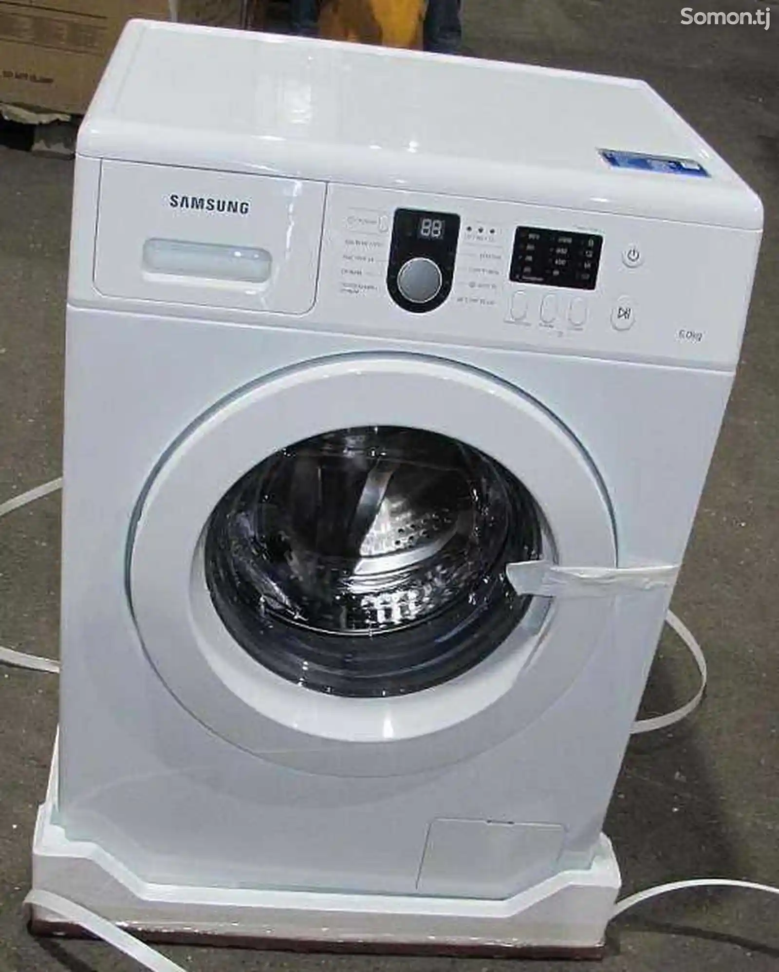 Установка стиральной машины-1
