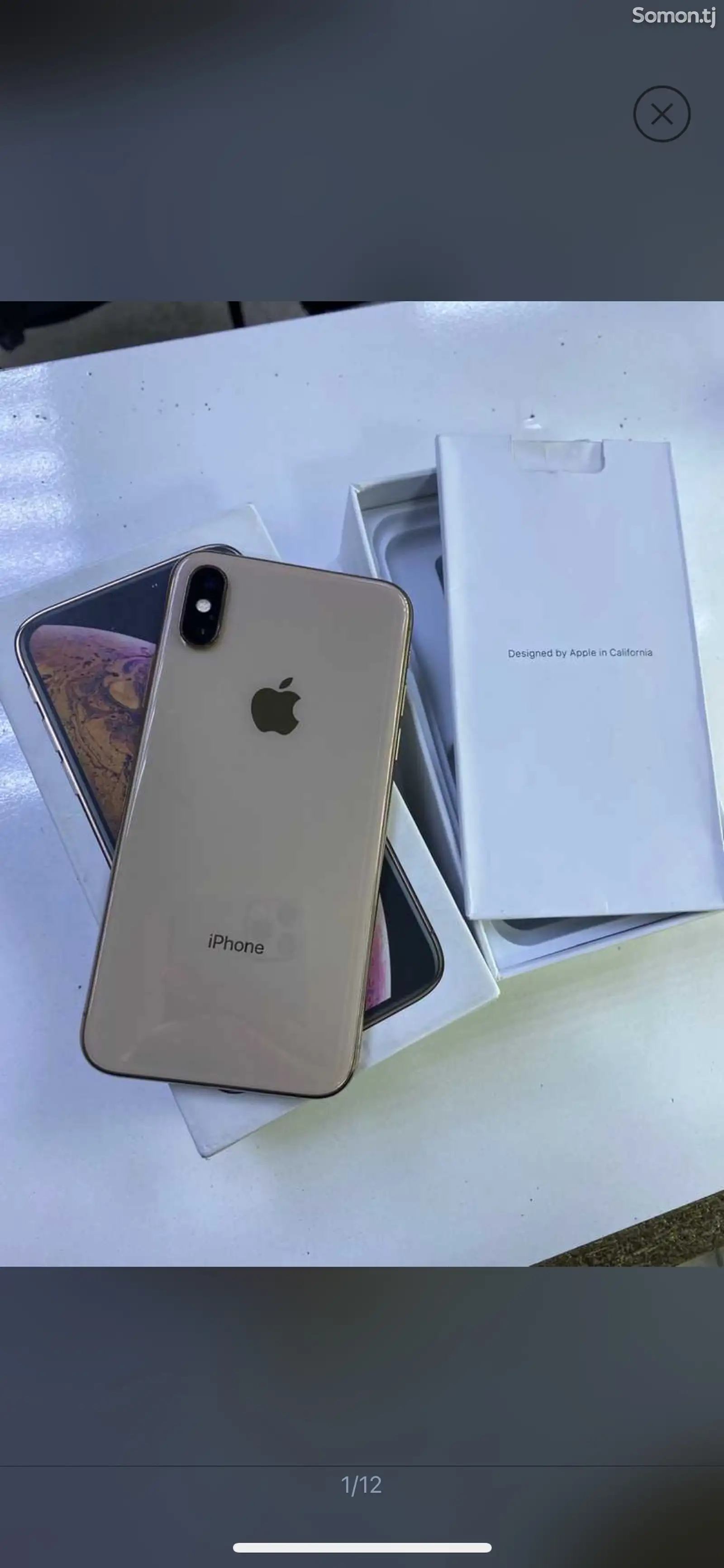 Apple iPhone Xs, 256 gb, Gold