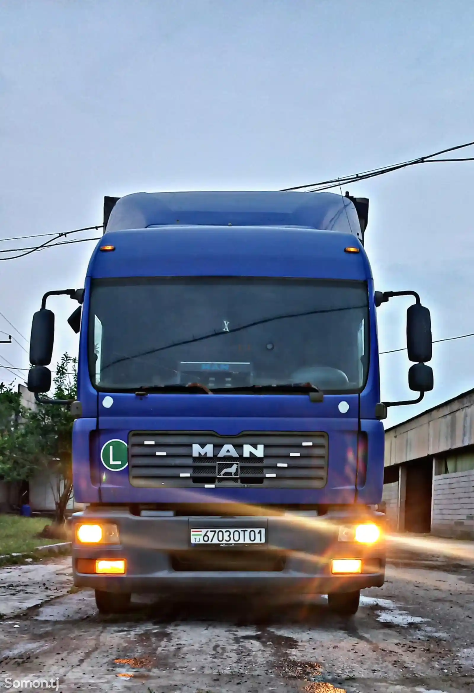 Бортовой грузовик Мan, 2007-2