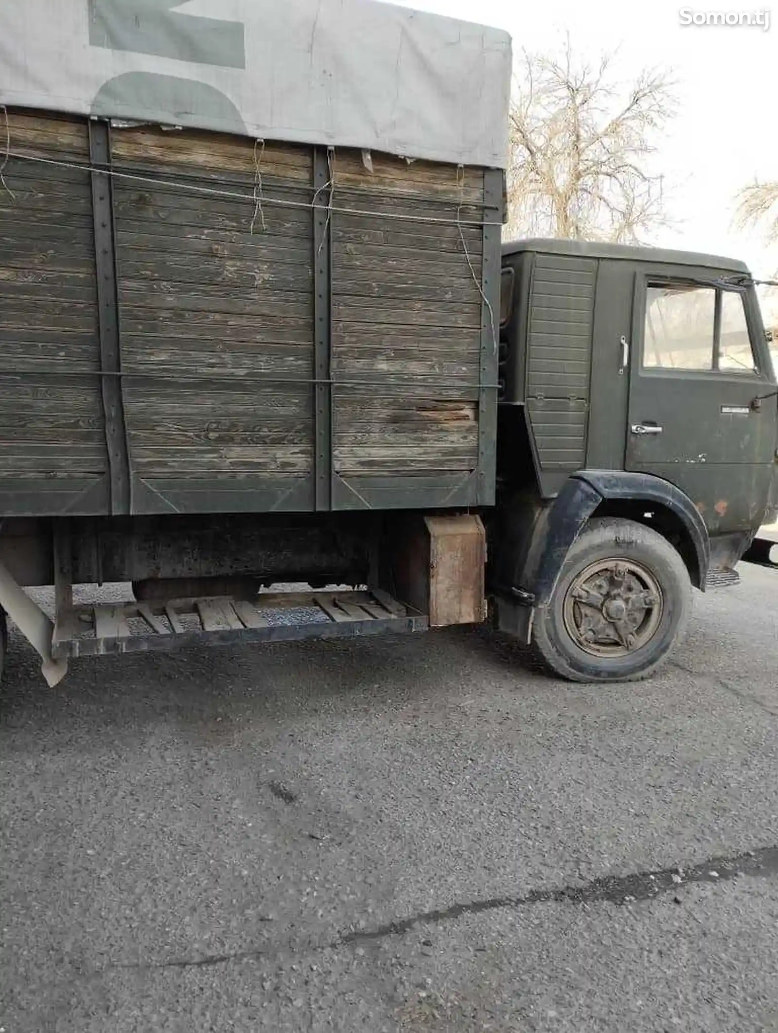Бортовой грузовик Камаз, 1989-3