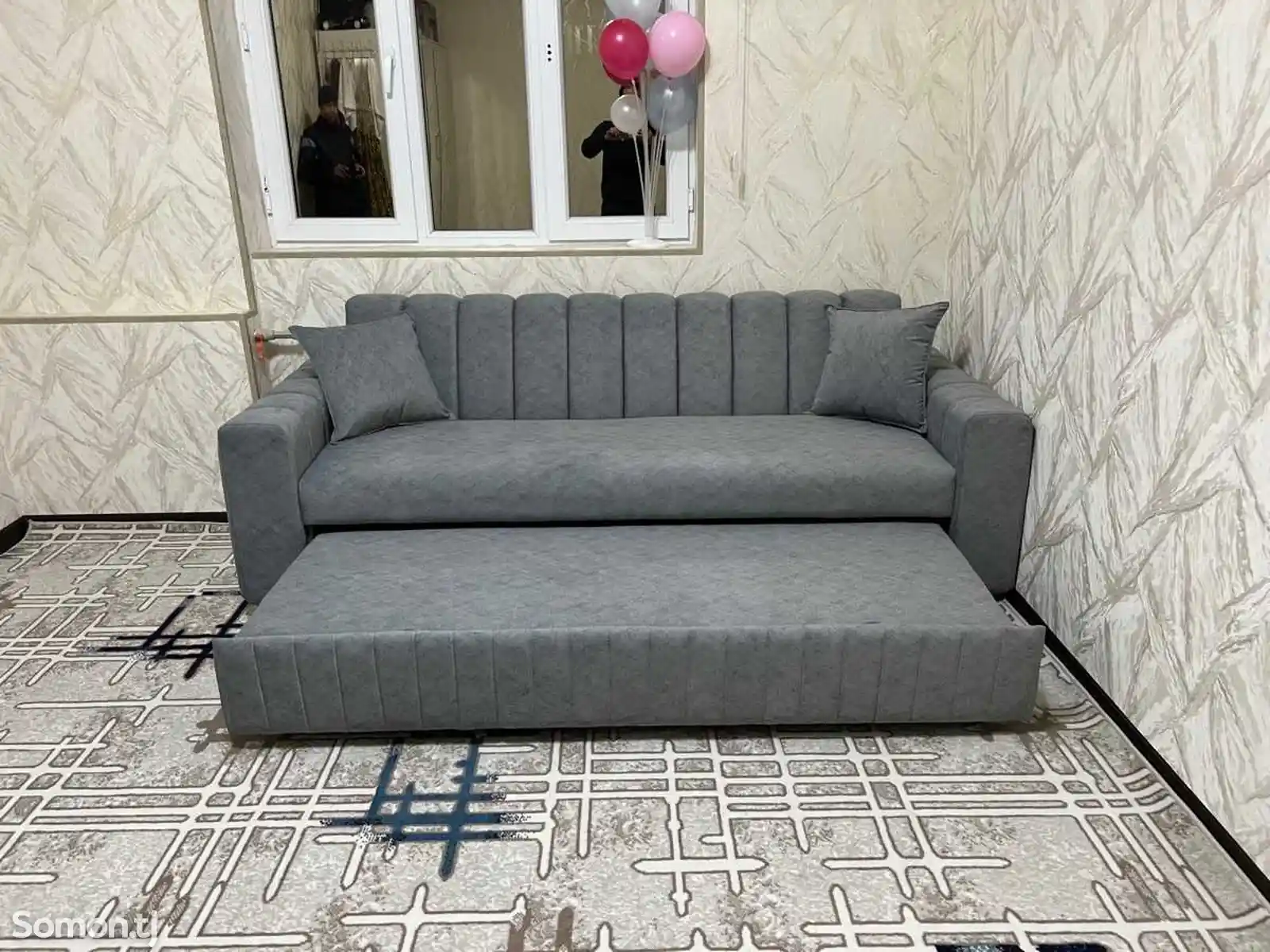 Раскладной диван лофт-2