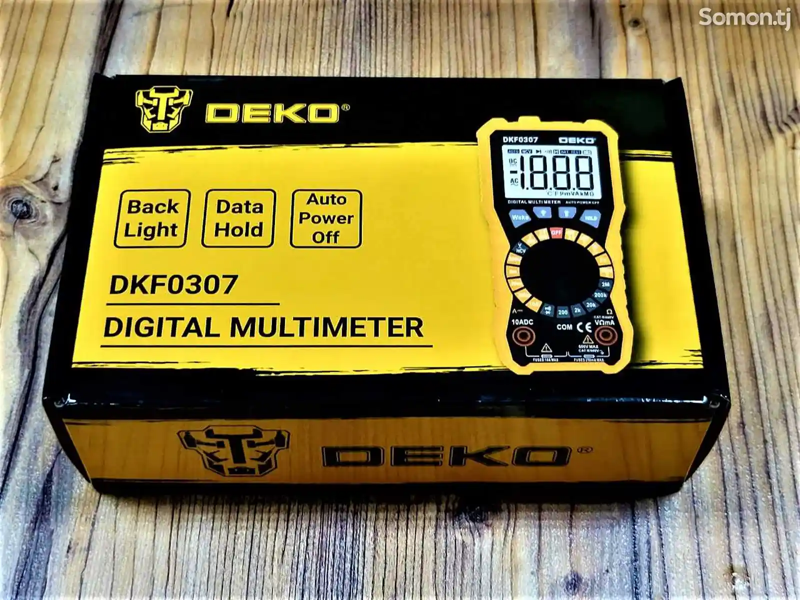 Цифровой мультиметр 600V CAT III Deko DKF0307-6