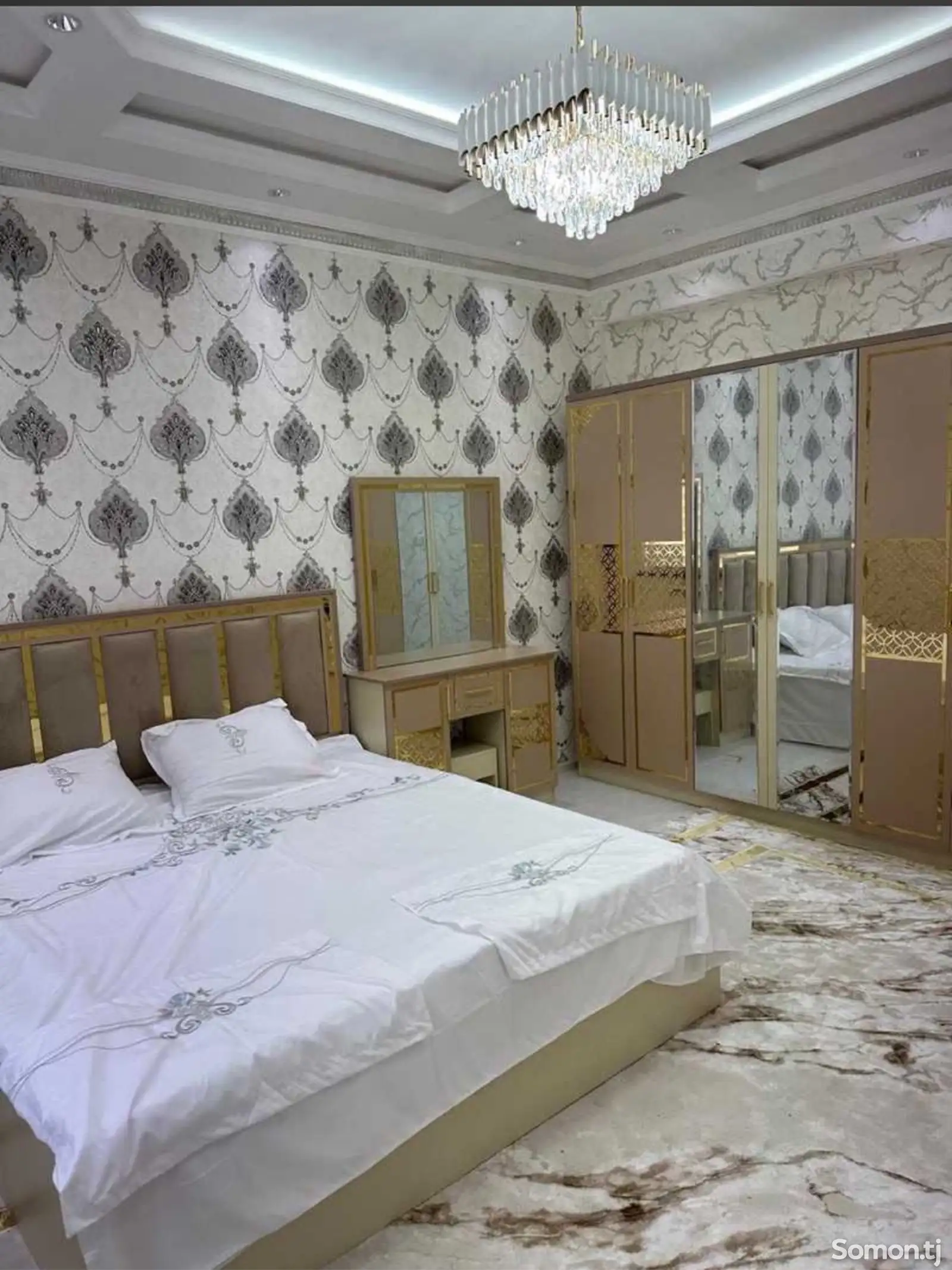 2-комн. квартира, 4 этаж, 98м², И. Сомони-1