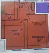 2-комн. квартира, 8 этаж, 61 м², Повороти Ленинград-2