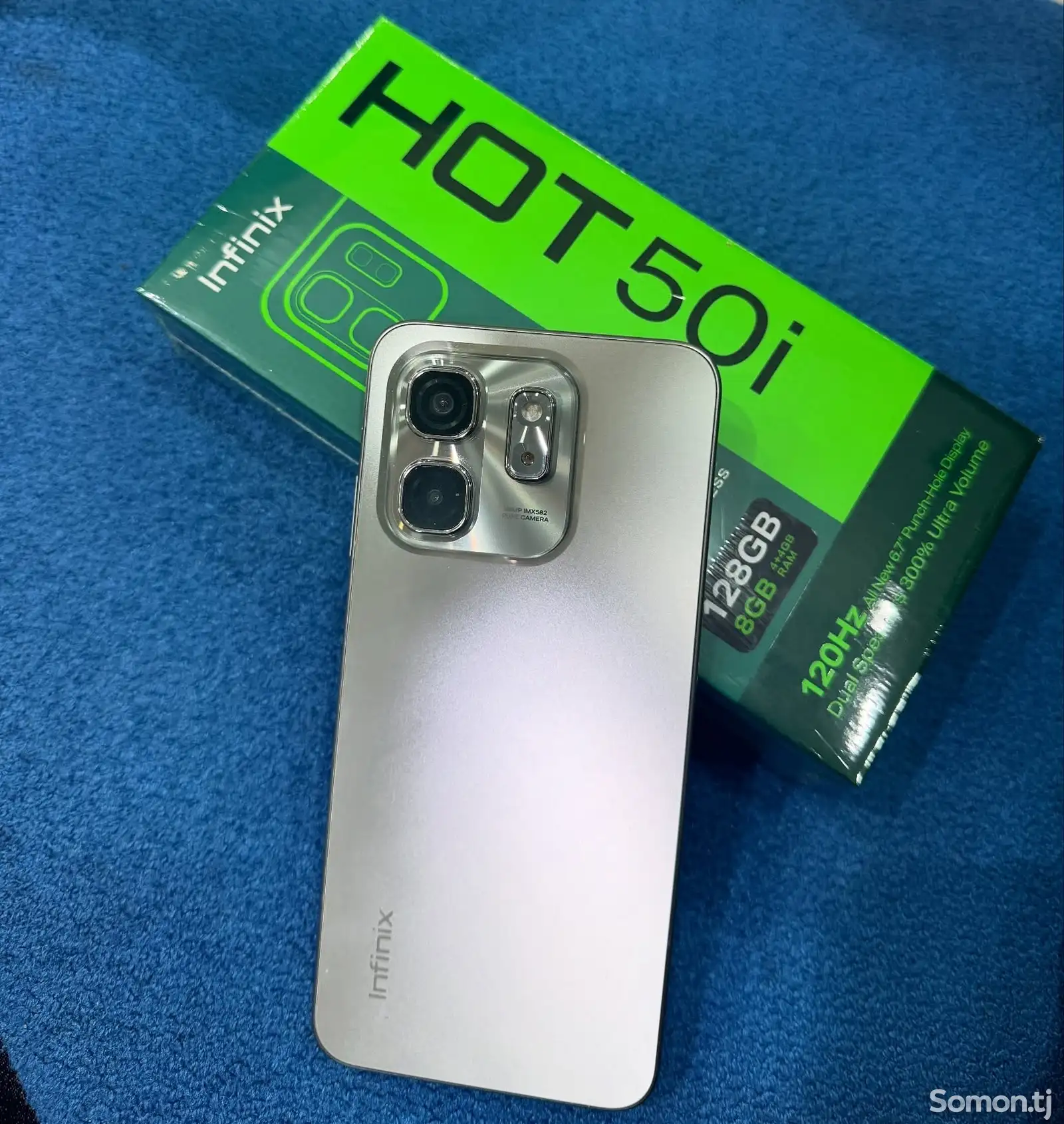 Infinix Hot 50i 12/128gb titanium-1