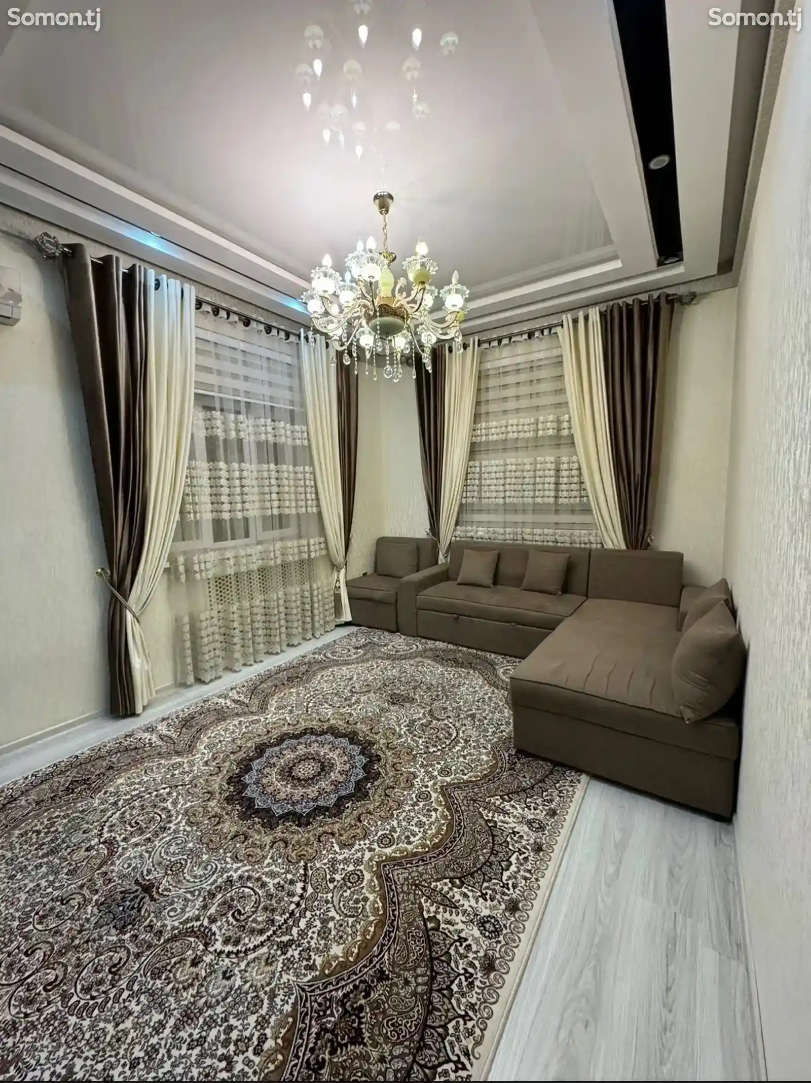 3-комн. квартира, 4 этаж, 100м², И.Сомони-1