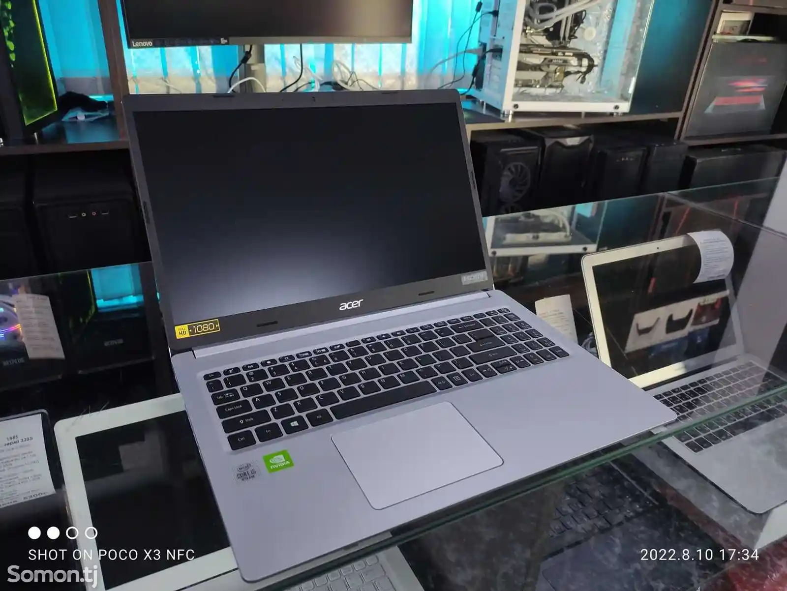 Игровой Ноутбук Acer Aspire 3 Core i5-10210U MX 350 2GB /8GB/512GB SSD-1