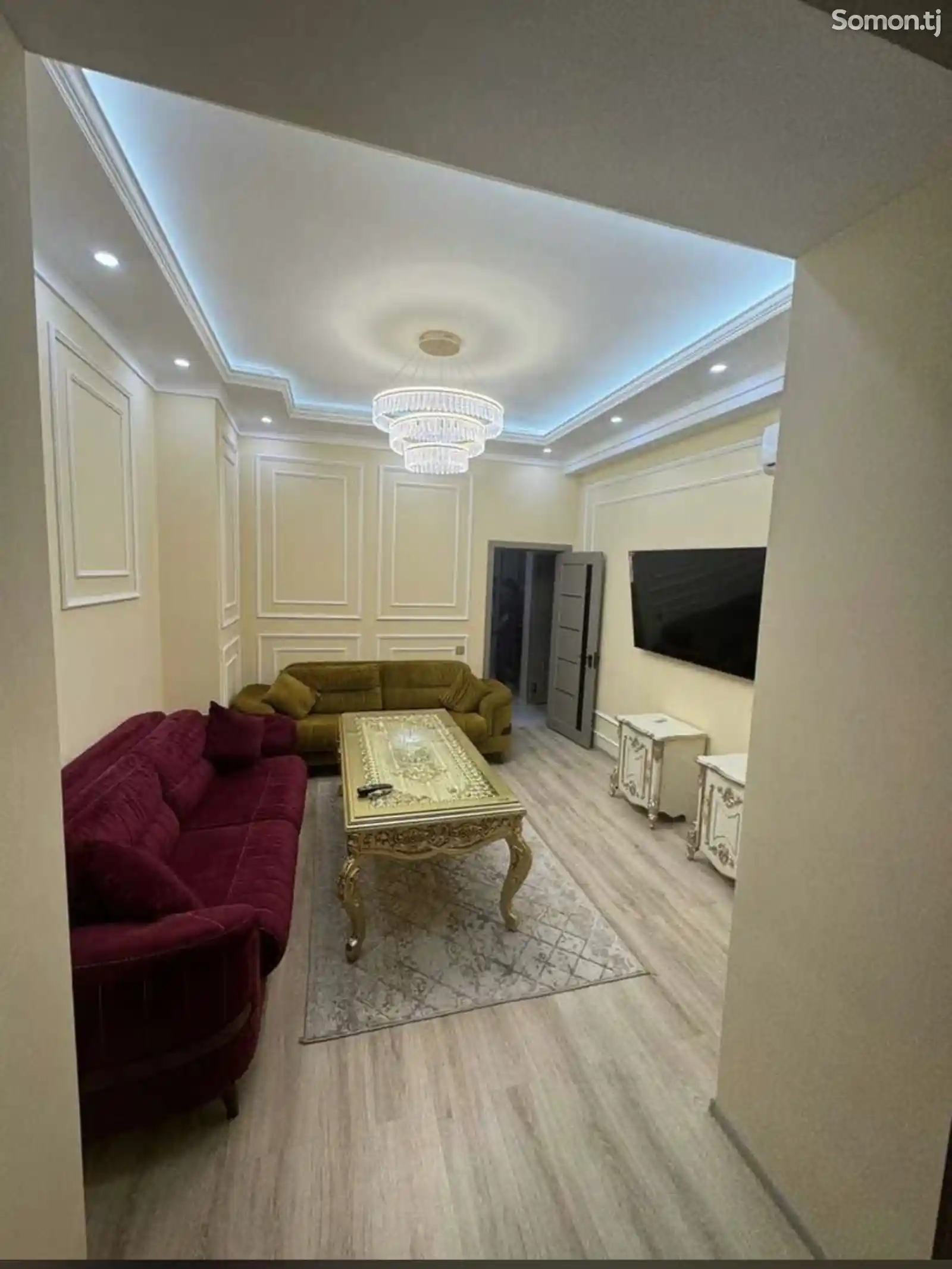 2-комн. квартира, 13 этаж, 60м², Сомони-5