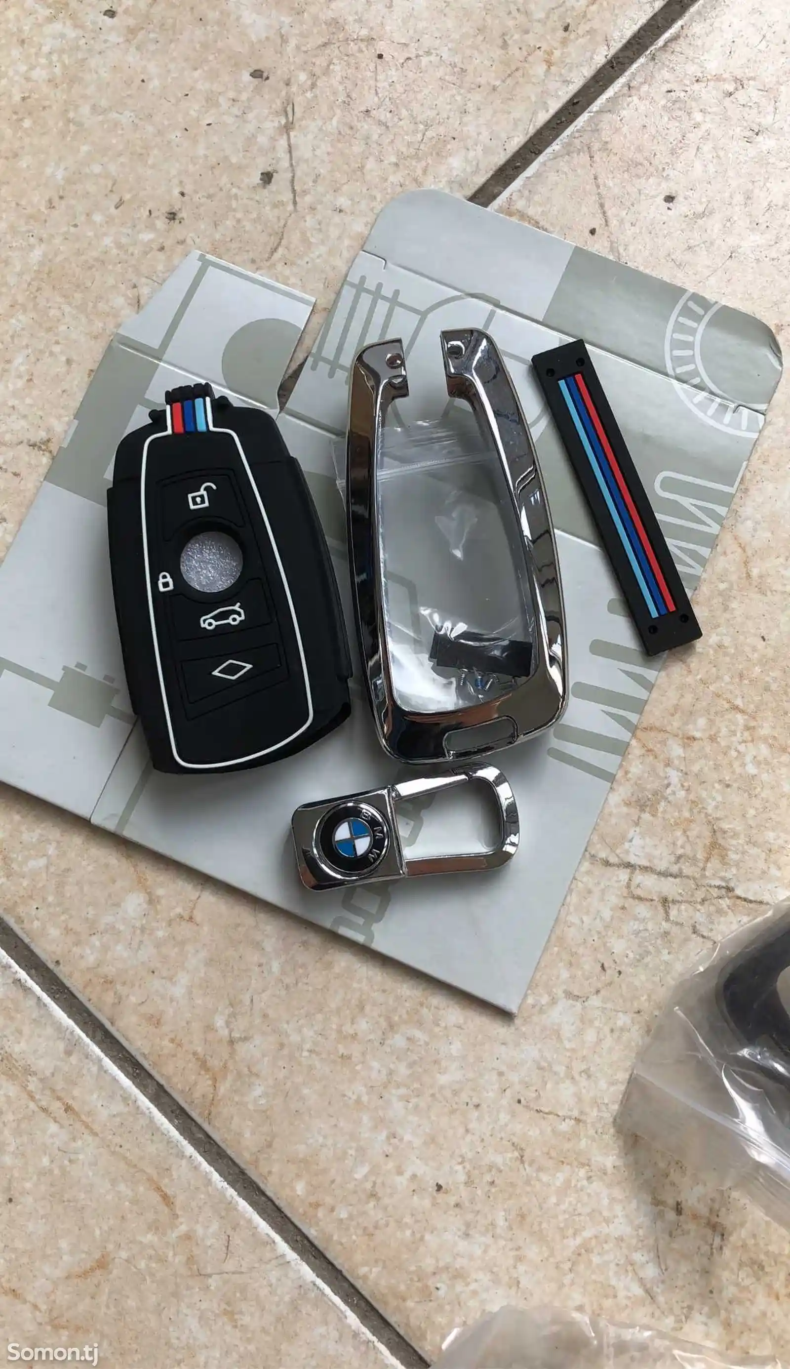 Чехол для ключа на BMW-4