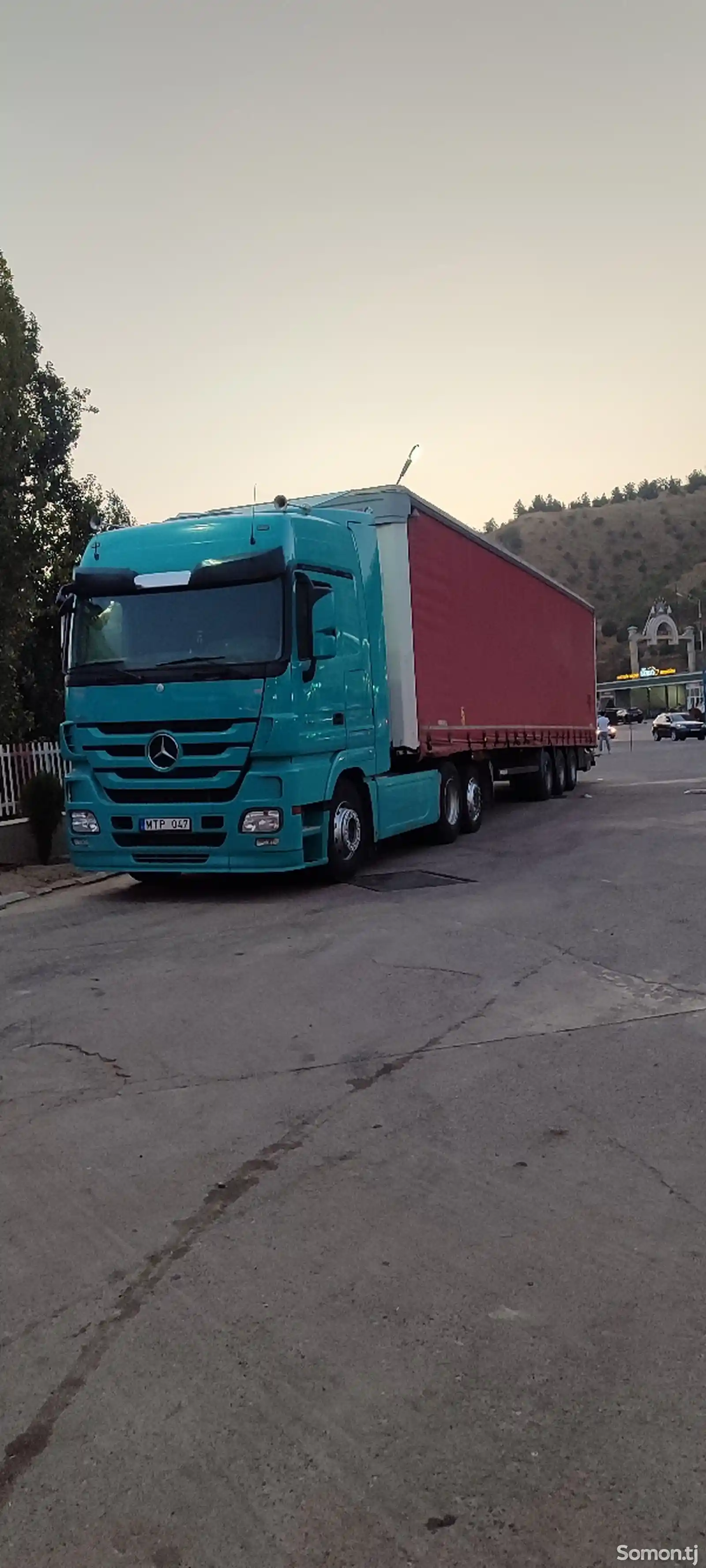 Бортовой грузовик Mercedes-Benz Actros 1855, 2008-1