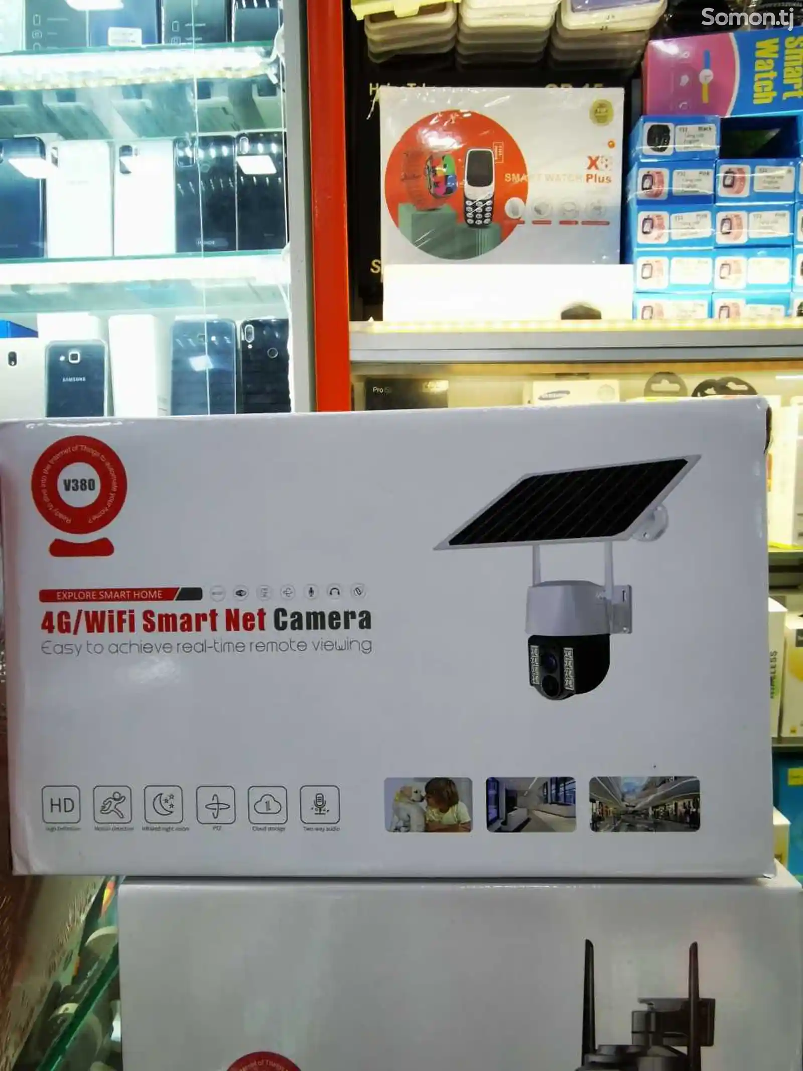 Солнечная камера 5Мп сим-карта 4G-6