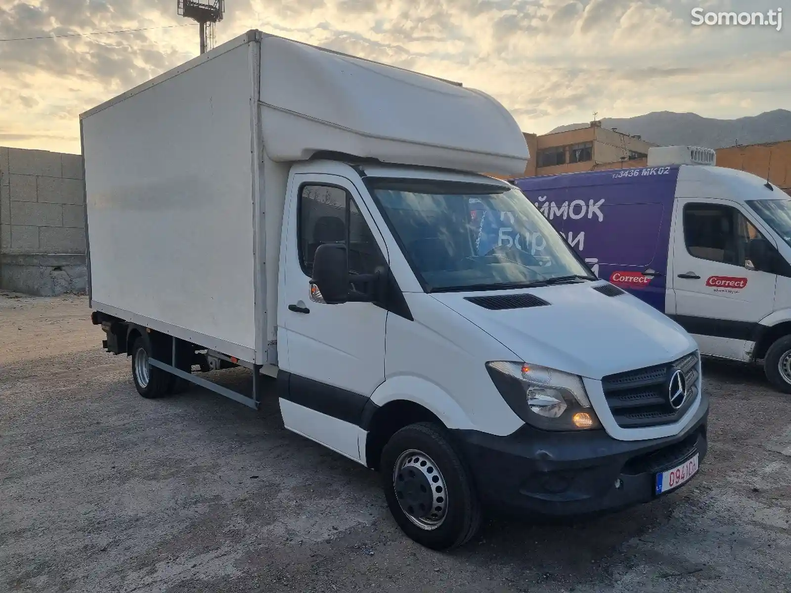 Бортовой грузовик Mercedes-Benz Sprinter, 2016-1