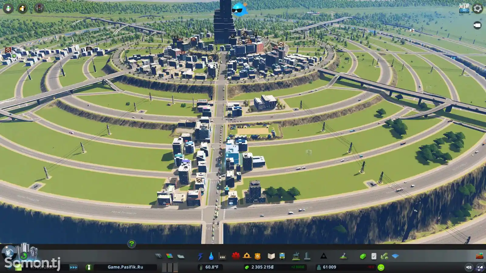 Игра Cities skylines для компьютера-пк-pc-3