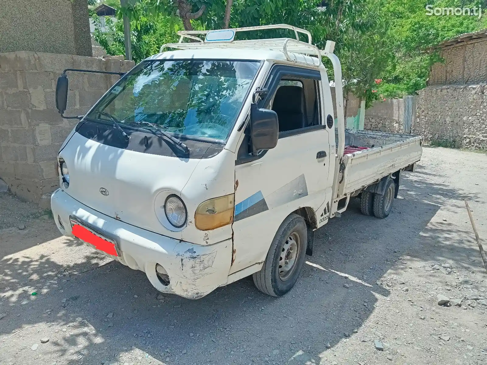 Бортовой автомобиль Hyundai Porter, 2002-4