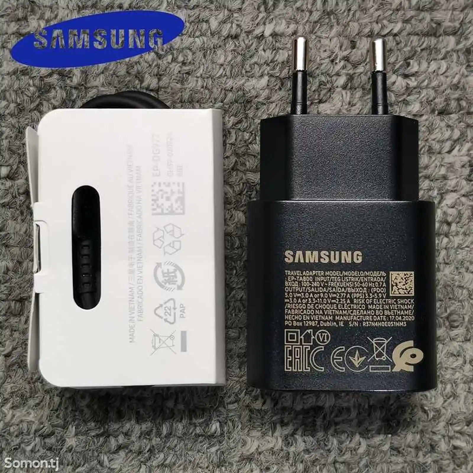 Зарядник для Samsung 25W Tape-c-2