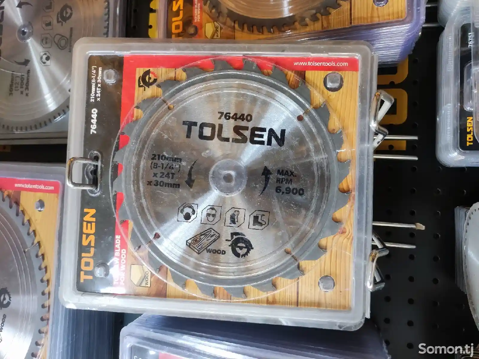 Пильный диск по дереву Tolsen 210mm-2