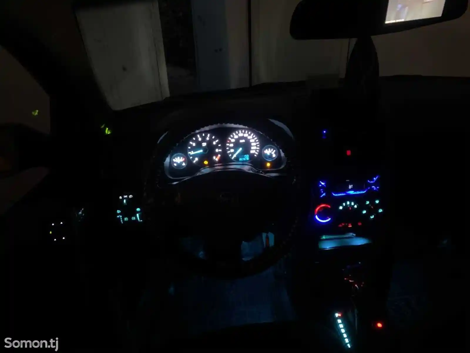 LED подсветка салона на Opel Astra G-8
