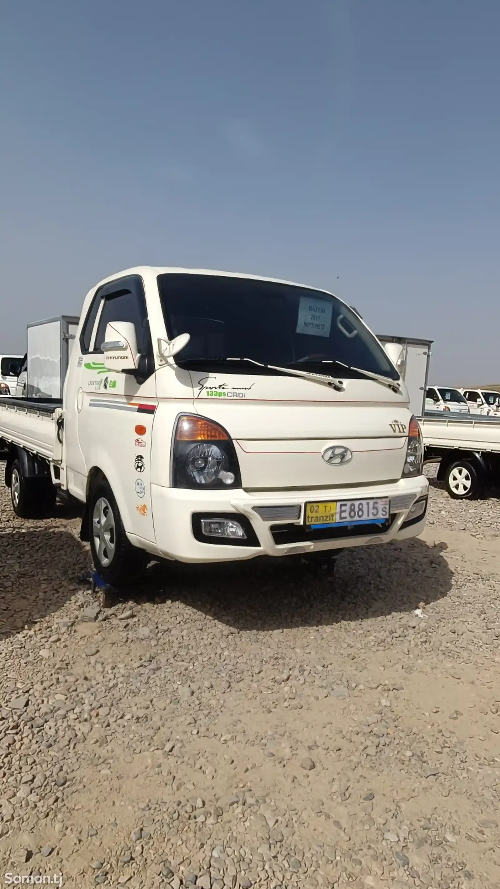 Бортовой автомобиль Hyundai Porter, 2015-1