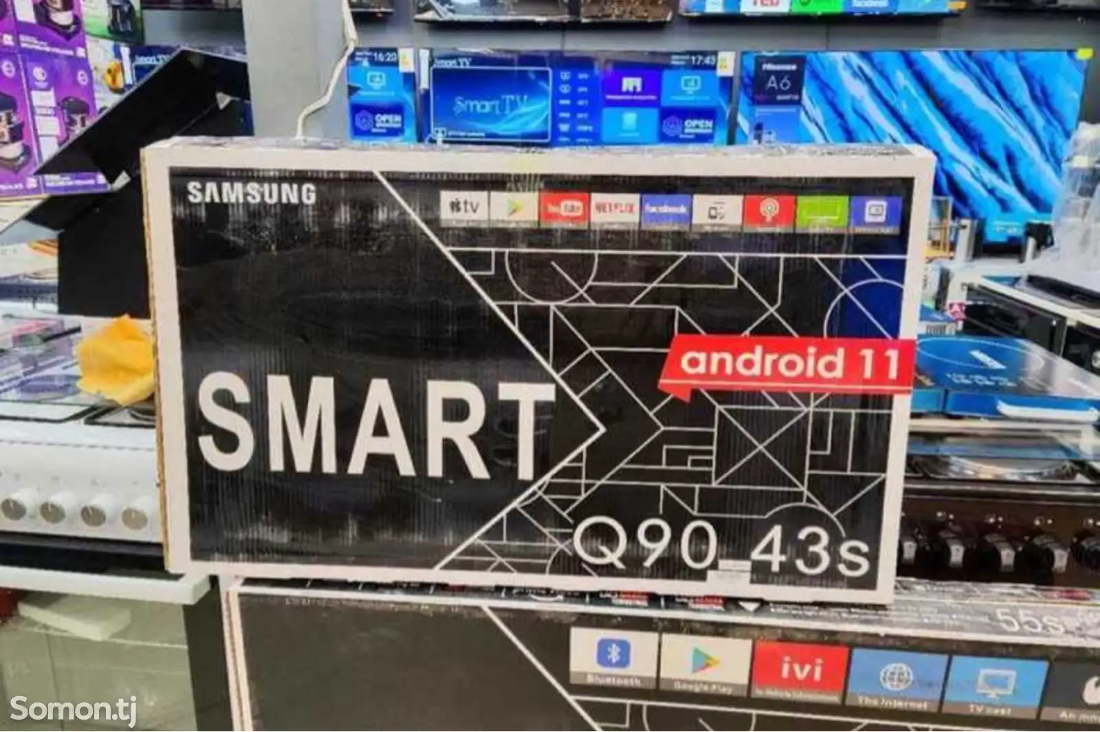 Телевизор Samsung 43 Android Q90 2024