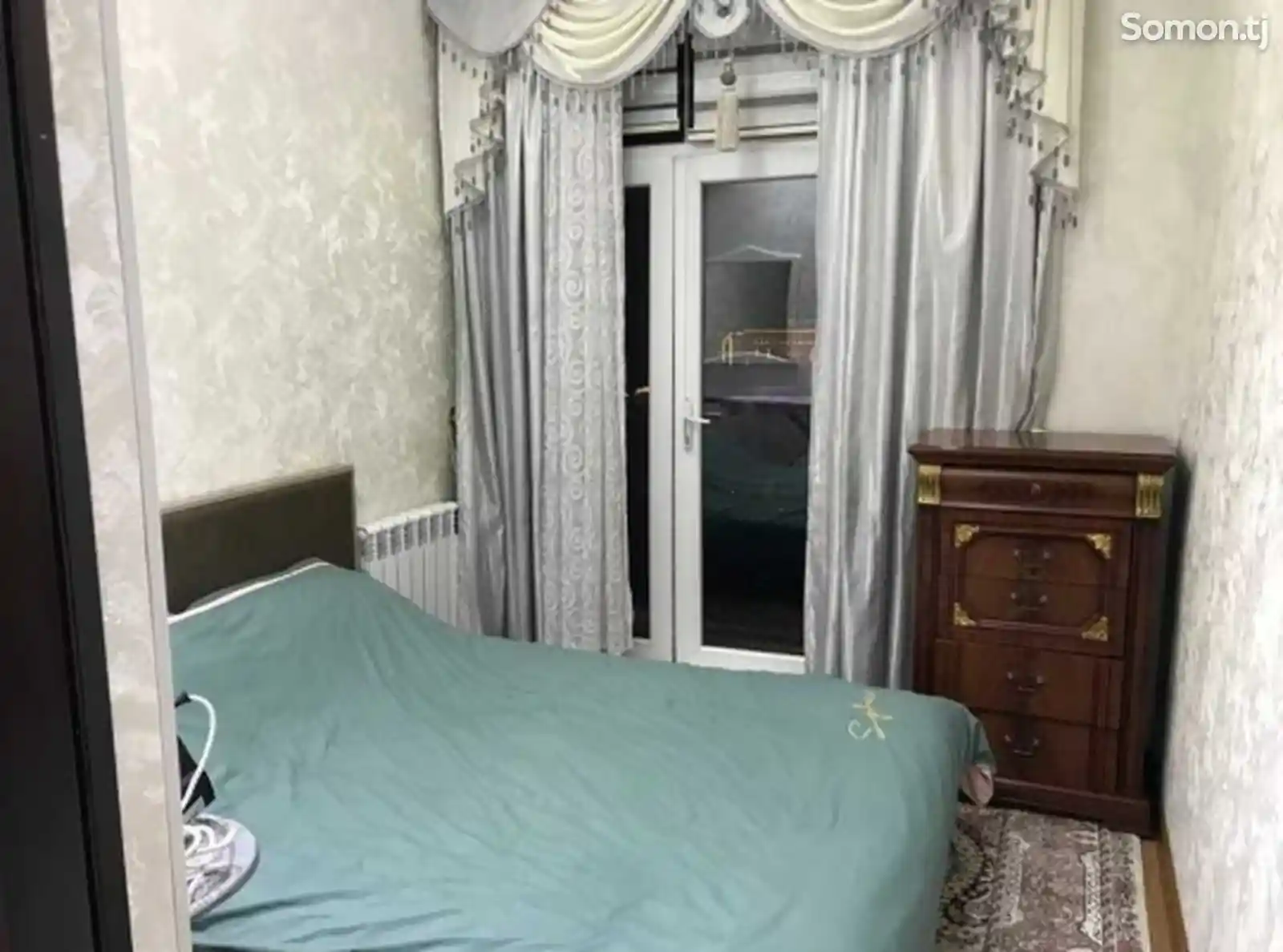 2-комн. квартира, 14 этаж, 50м², Сомони-4