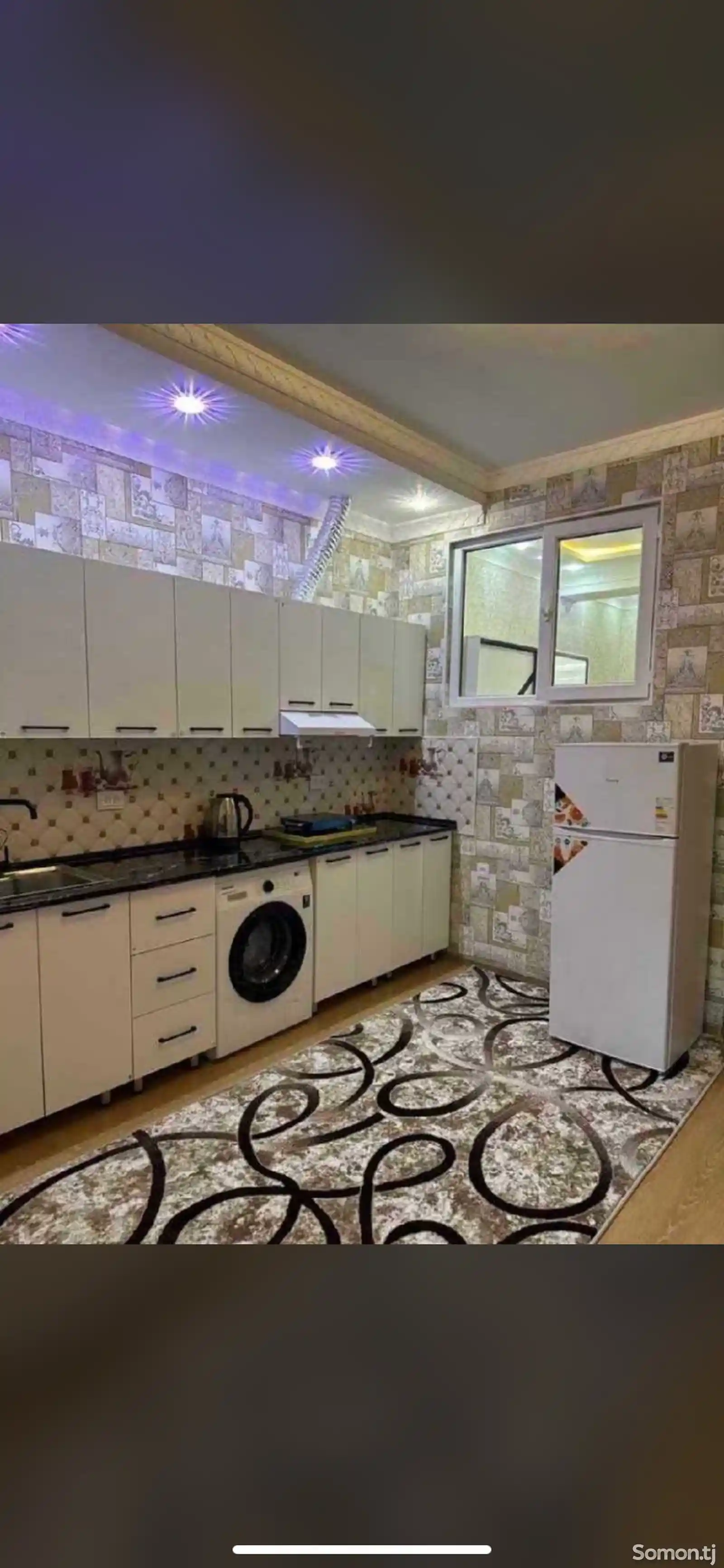 2-комн. квартира, 8 этаж, 70м², исмоили сомони-4