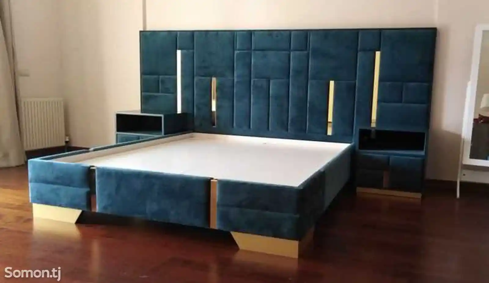 Кровать для спальни на заказ-4