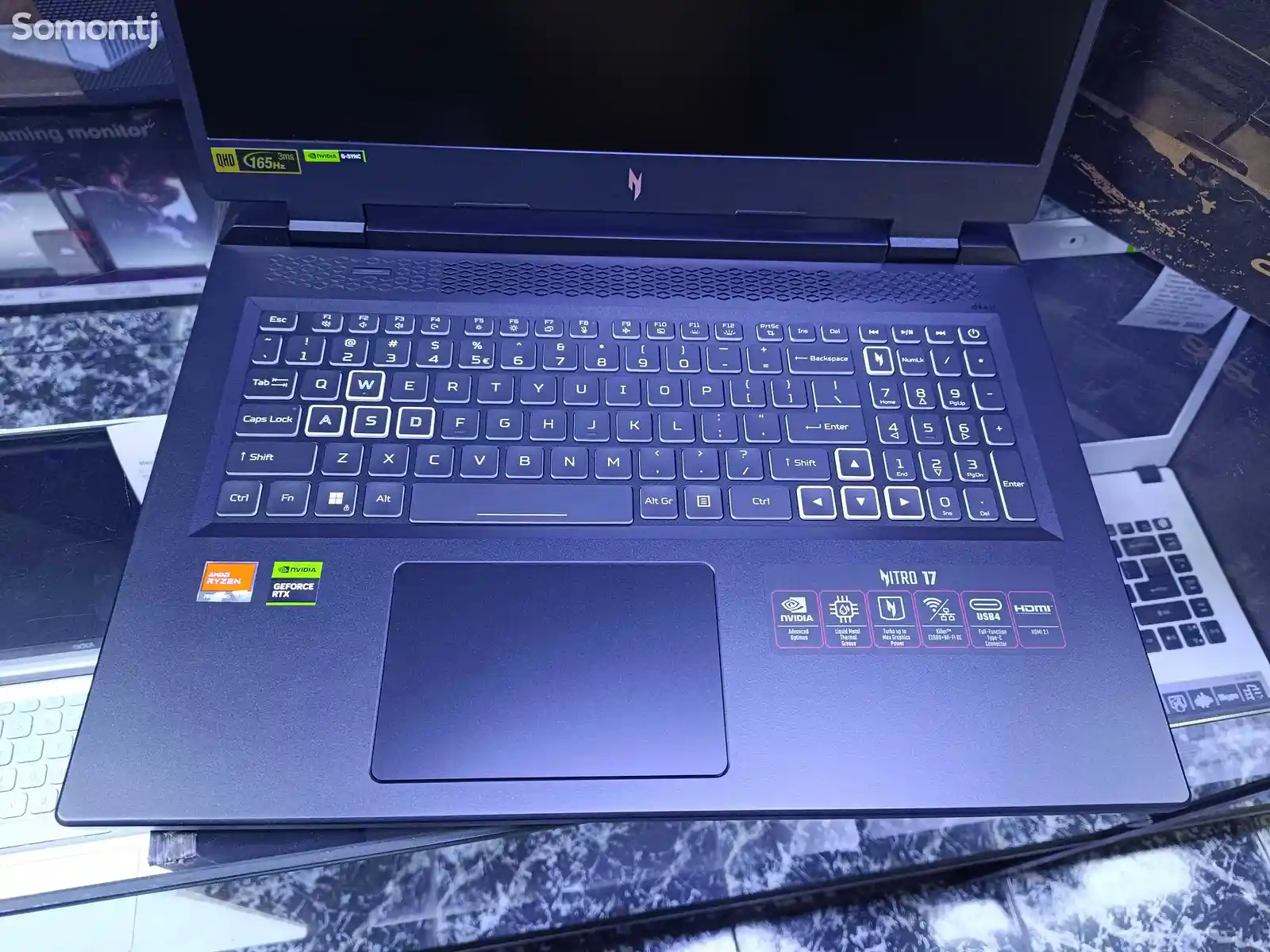 Игровой Ноутбук Acer Nitro 17 Ryzen 7 7840HS / RTX 4060 8GB / 16GB / 1TB SSD-6