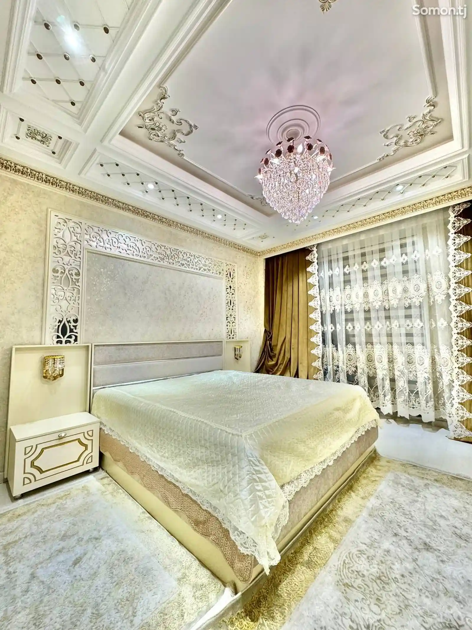 3-комн. квартира, 13 этаж, 100 м², Сомони-1