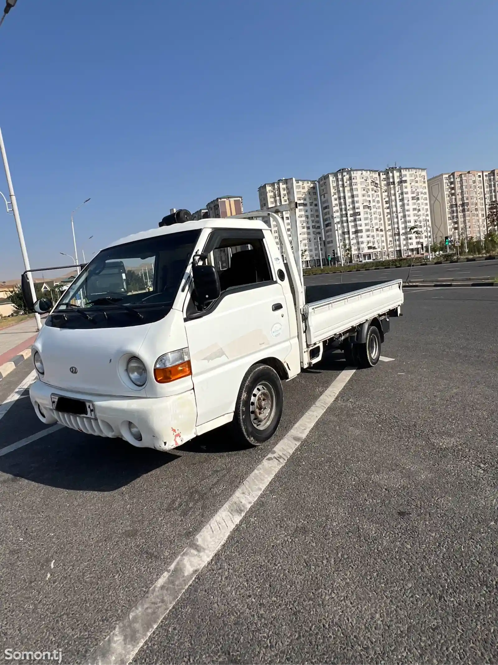 Бортовой автомобиль Hyundai Porter, 2002-2