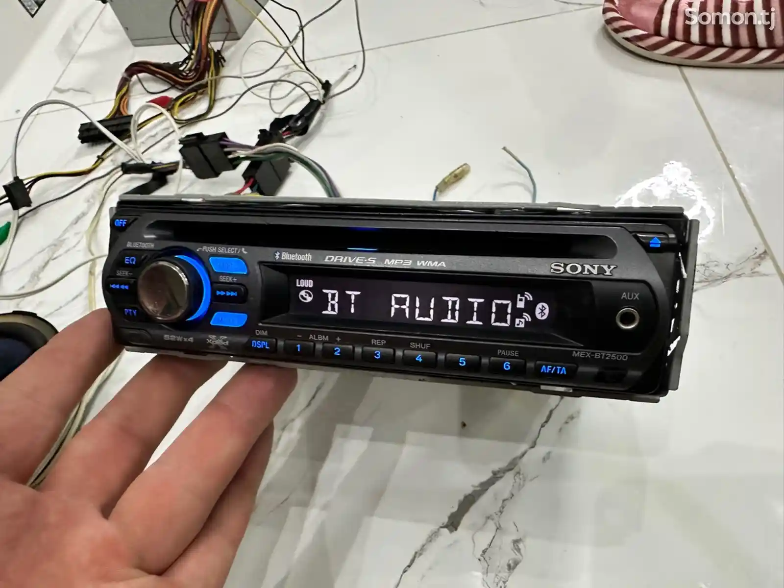 Автомагнитола Sony c Bluetooth MEX-BT2500-1