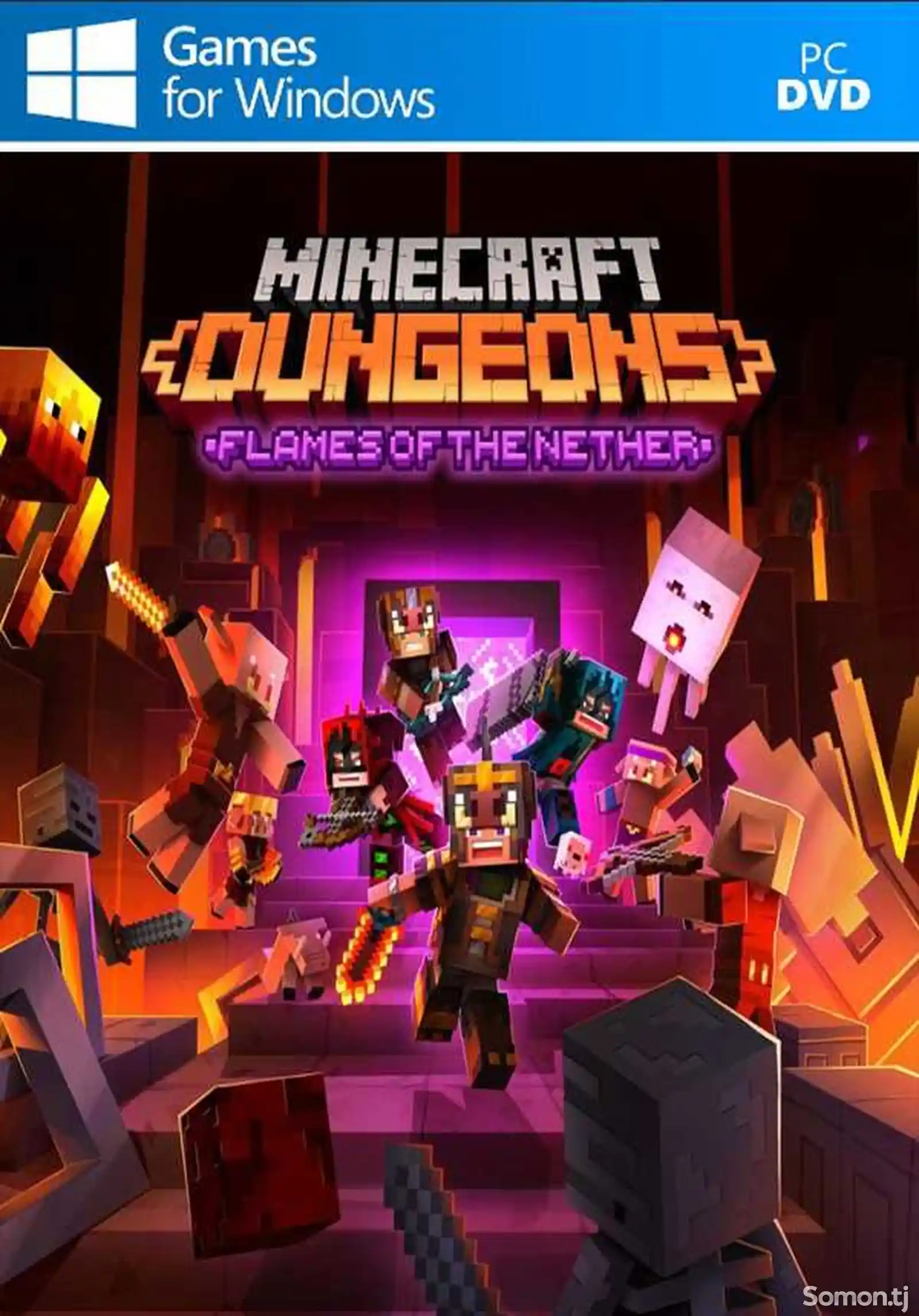 Игра Minecraft Dungeons для компьютера-пк-pc-1