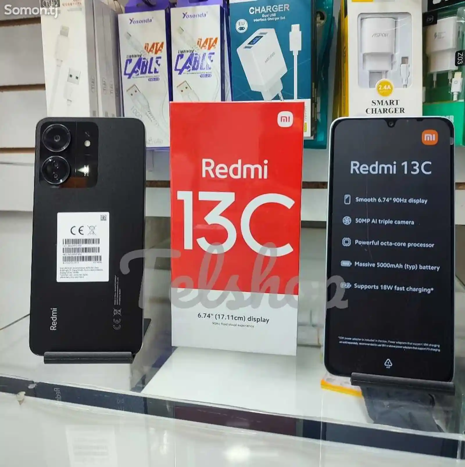 Xiaomi Redmi 13C 128Gb black-1