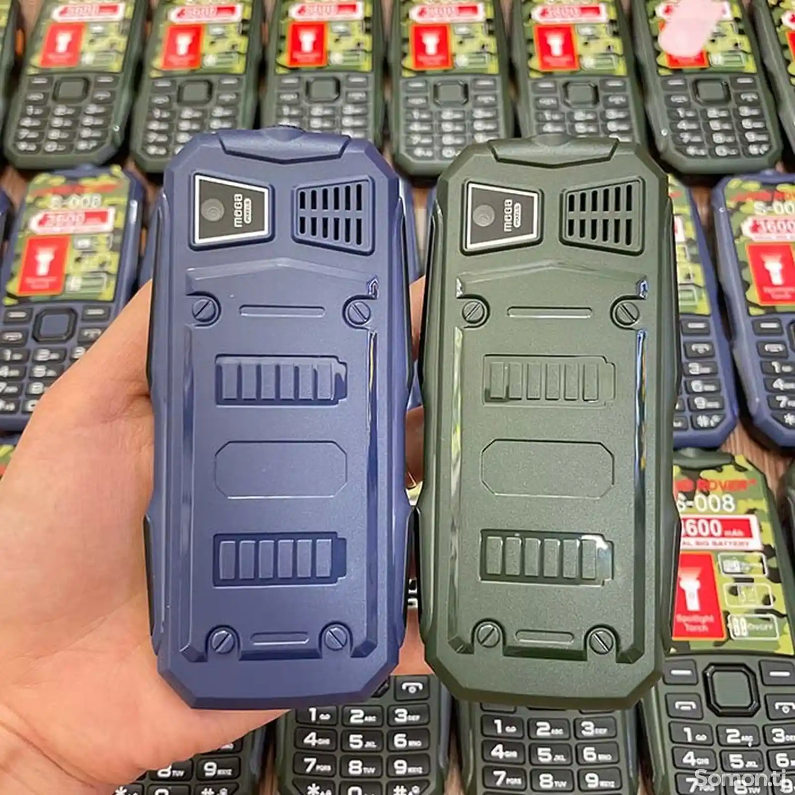 Кнопочный Телефон в военной расцветке-6